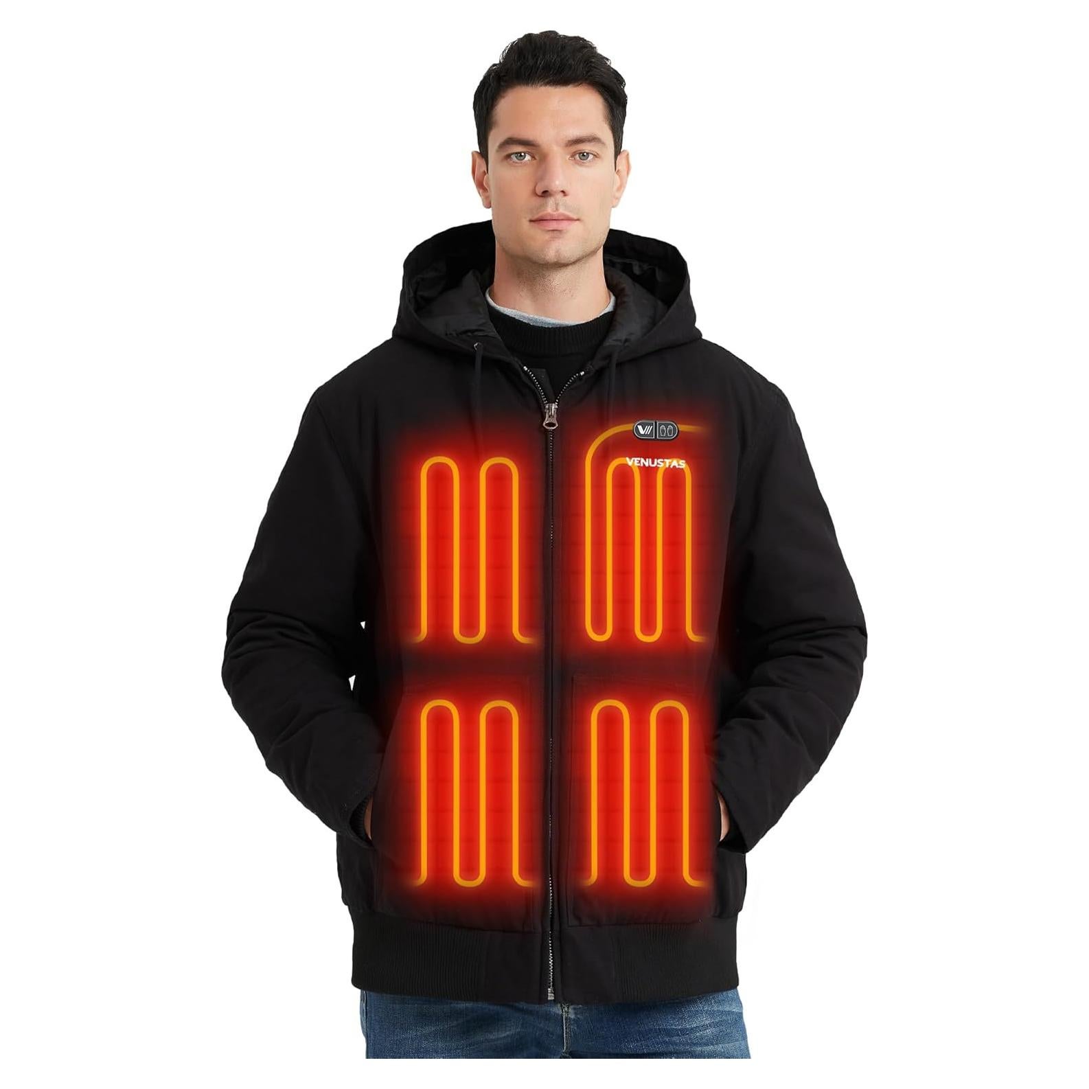 Chaqueta Térmica Venustas 12V Doble Control Hombre Mediana