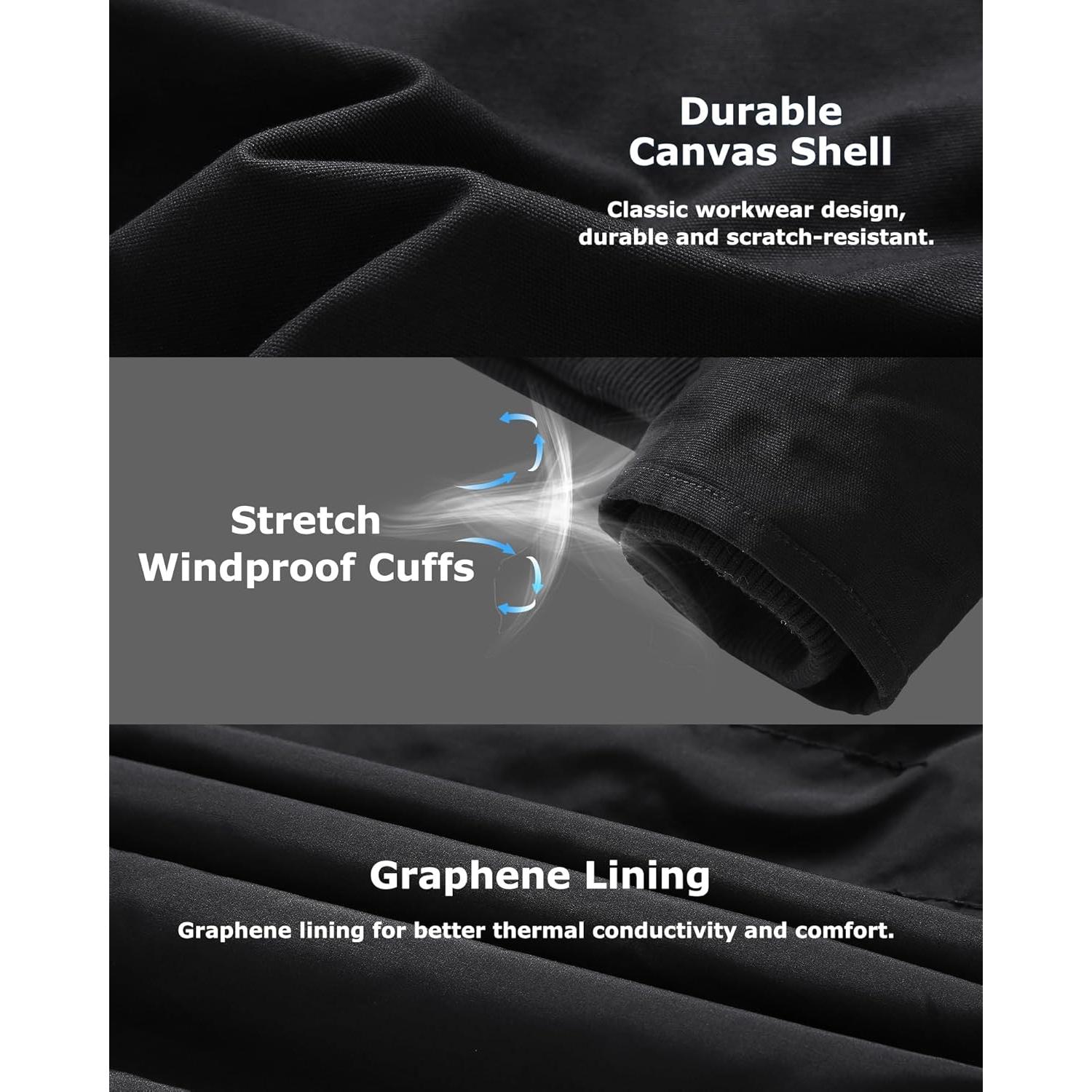 Chaqueta Térmica Venustas 12V Doble Control Hombre Mediana