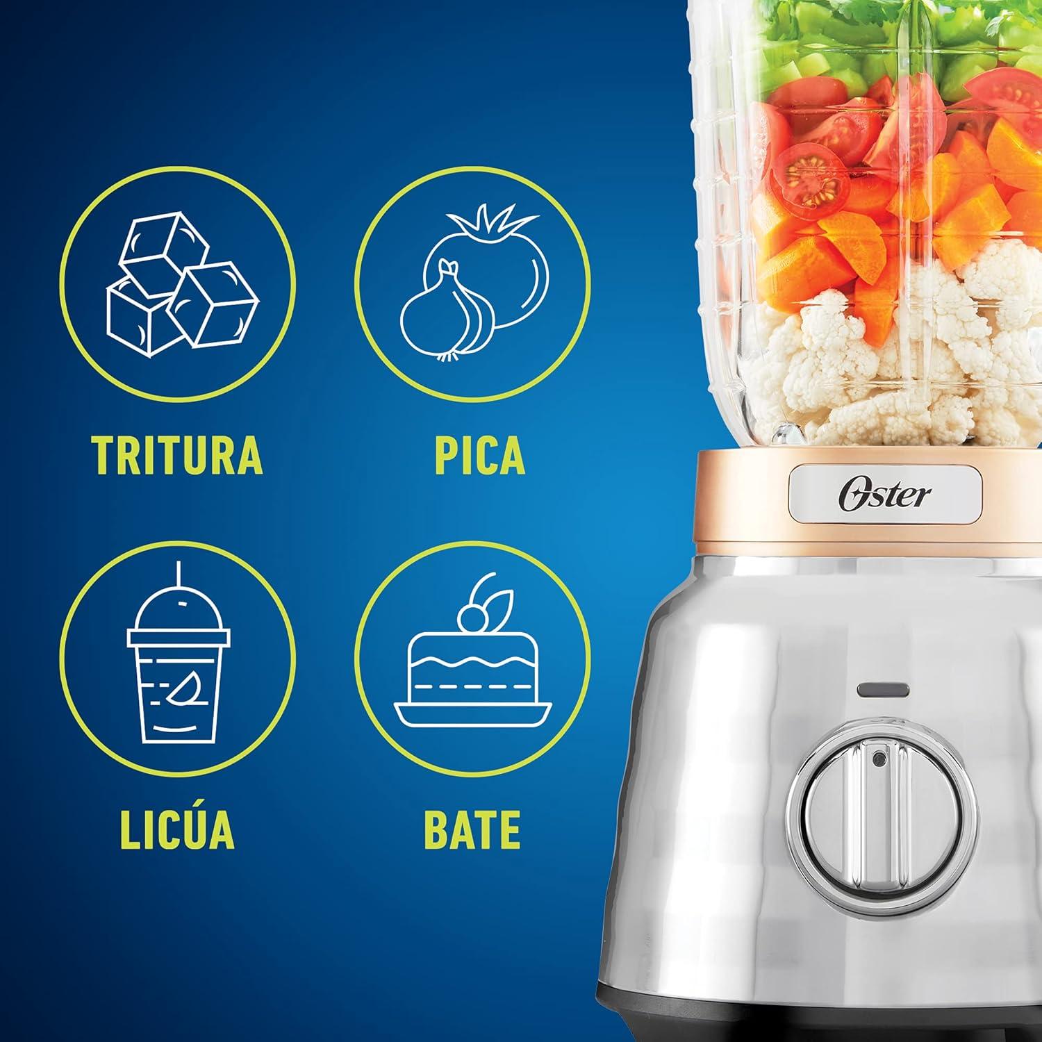 Oster Knob Button Blender with Glass Jar BLSTPBRG