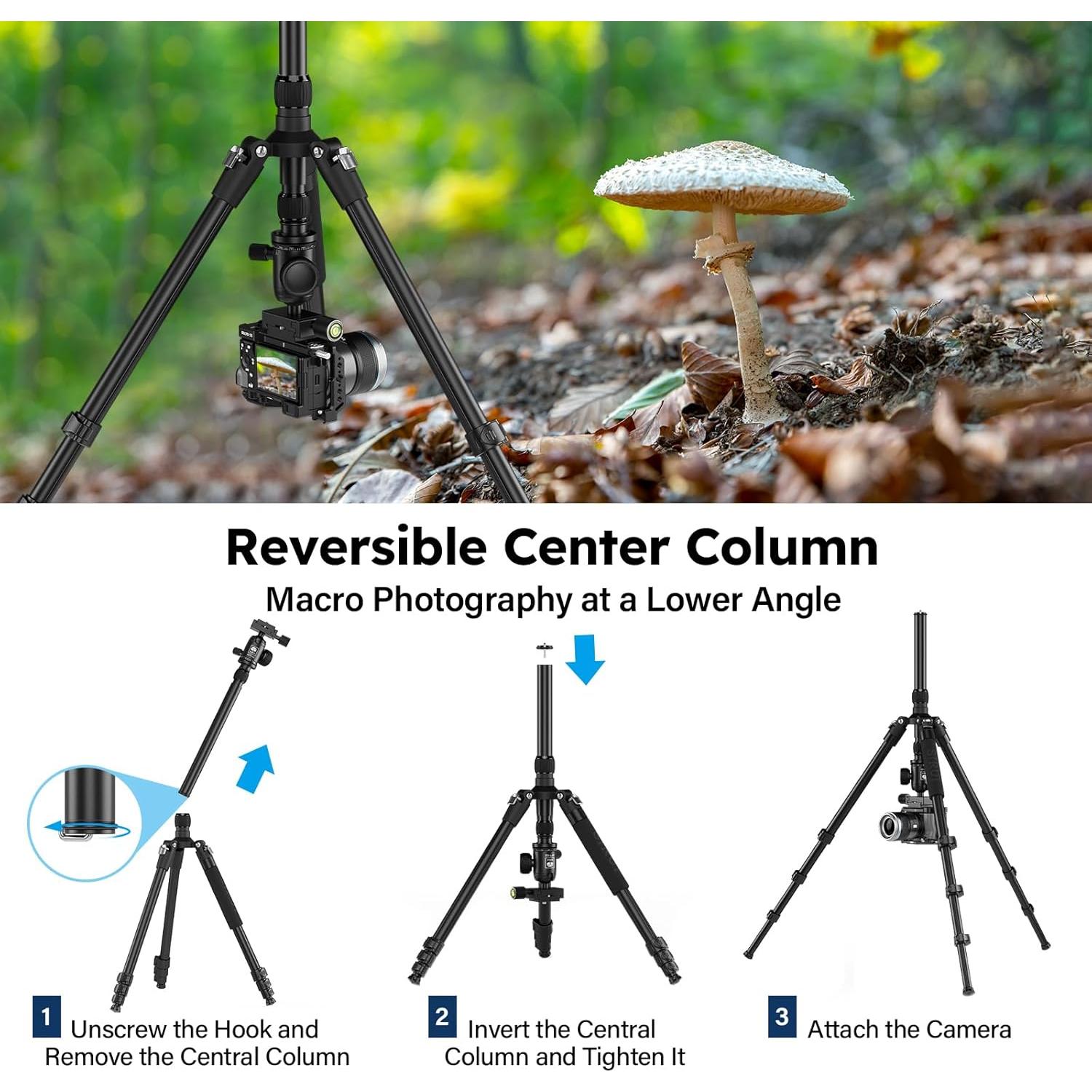 Trípode y Monopie SIRUI APT-02 Aluminio 199 cm 10 kg