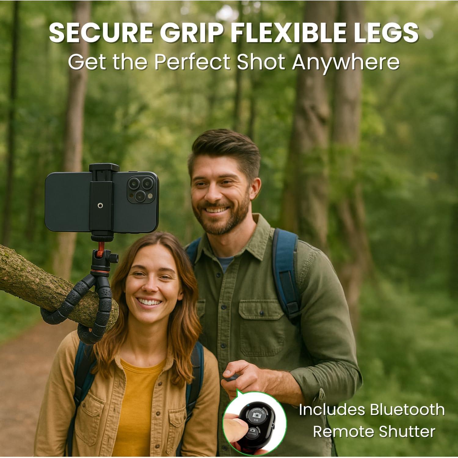 Mini Trípode KobraTech TriFlex para Teléfono - Compacto y Flexible