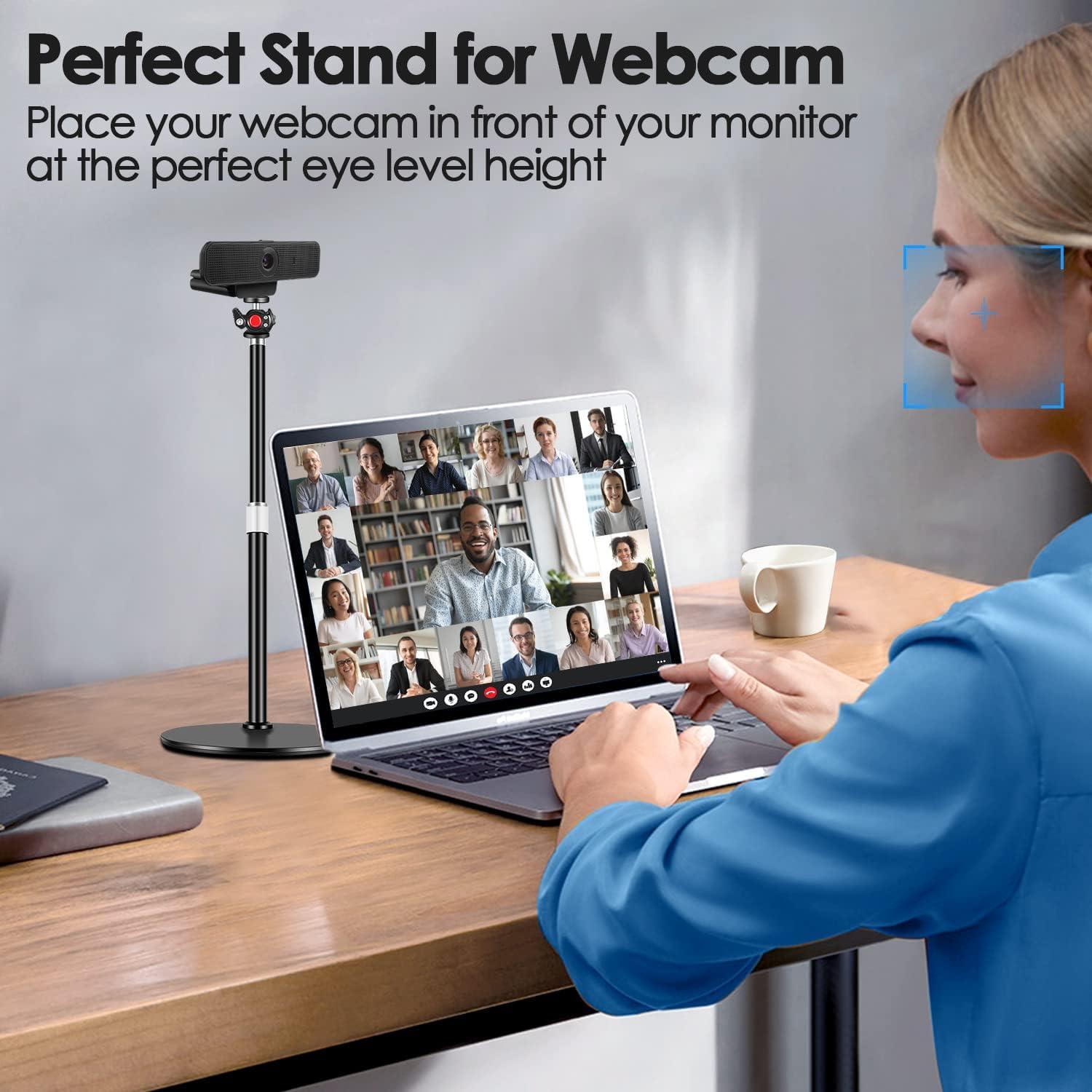 Soporte trípode para webcam Nycetek ajustable 23-39 cm