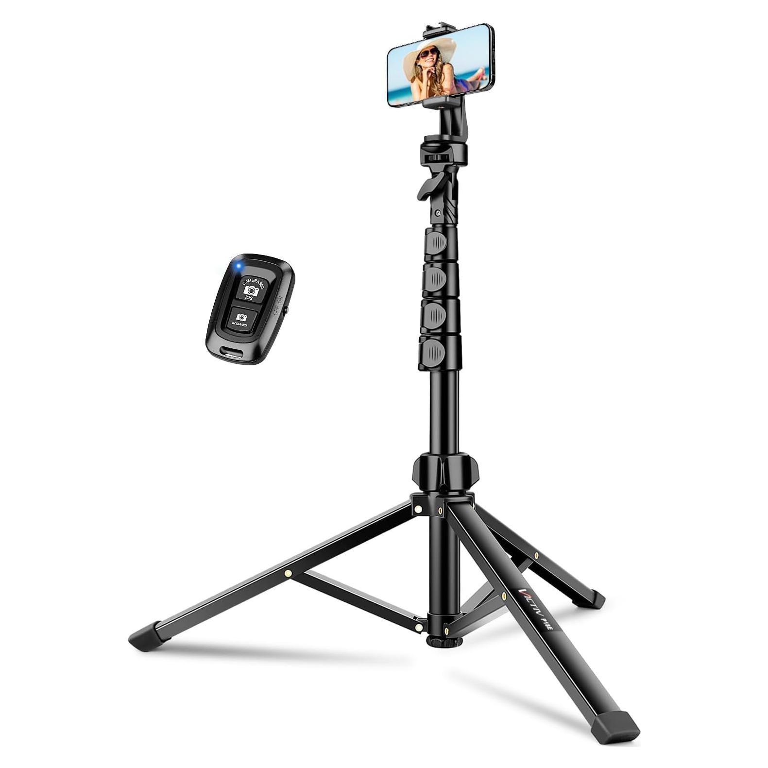 Trípode VICTIV P18E 182.88 cm con control remoto y soporte