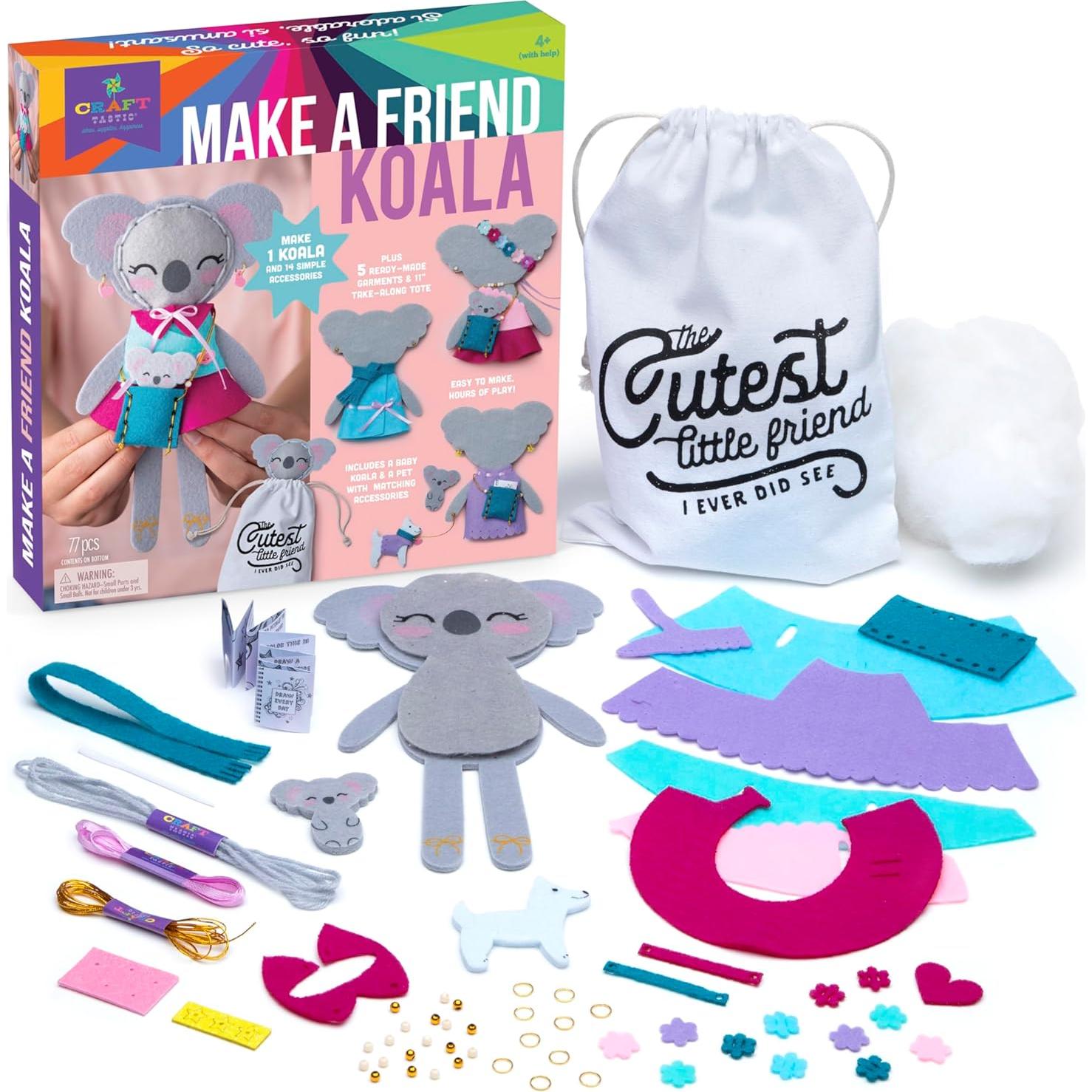 Kit de Costura para Niños Craft-tastic Koala - Manualidades 4 a 8 Años