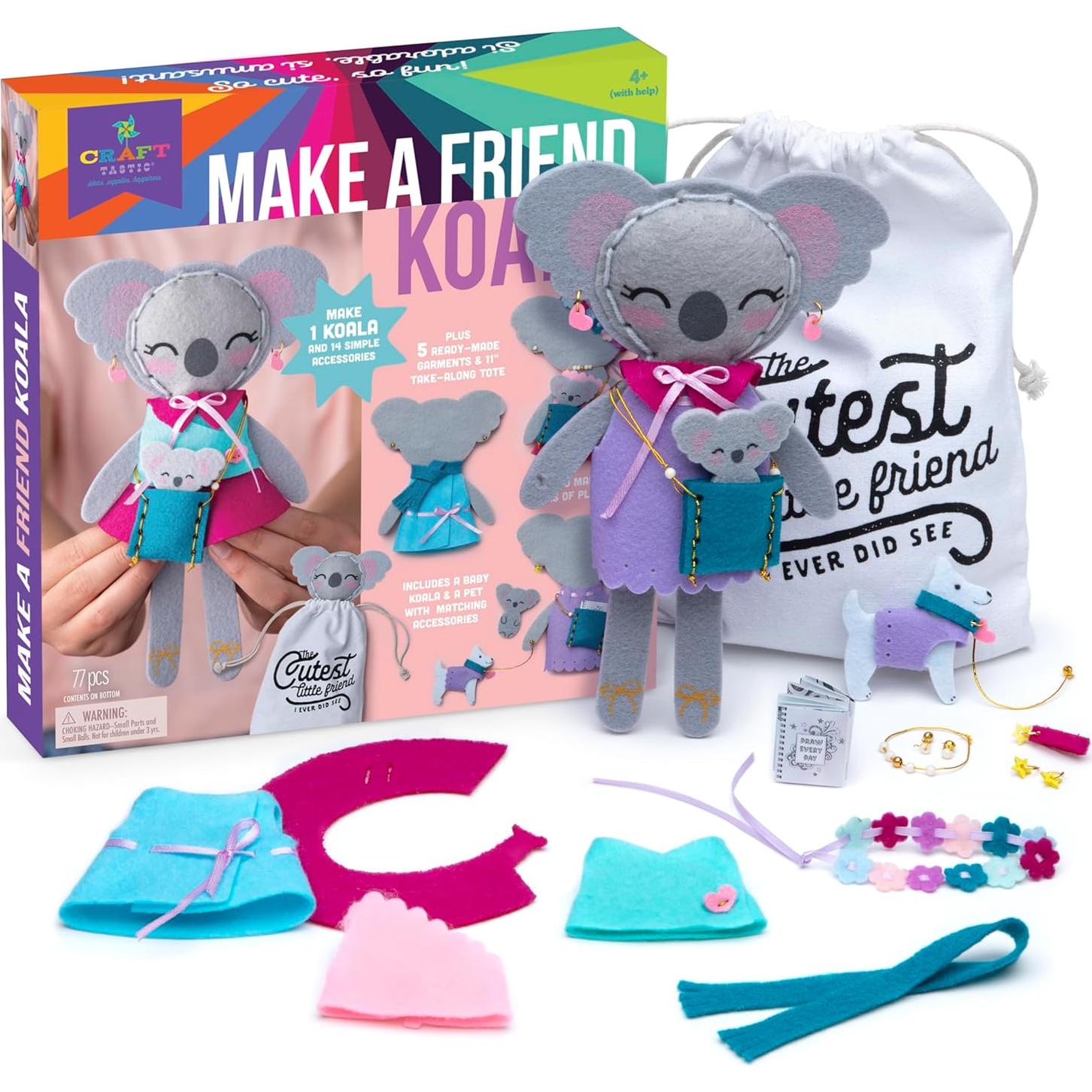 Kit de Costura para Niños Craft-tastic Koala - Manualidades 4 a 8 Años