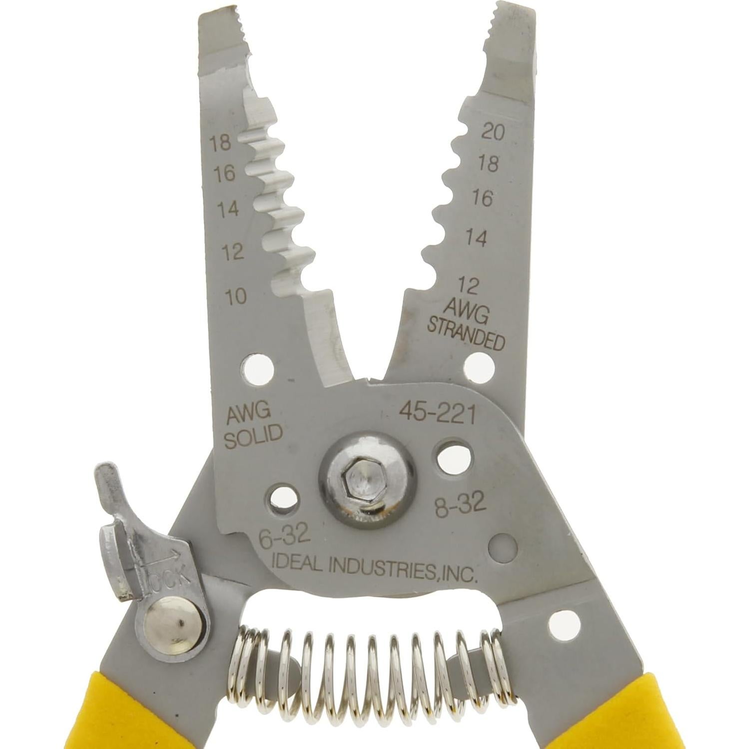 Desforrador de Cables IDEAL 45-221 Acero Inoxidable 10-18 AWG