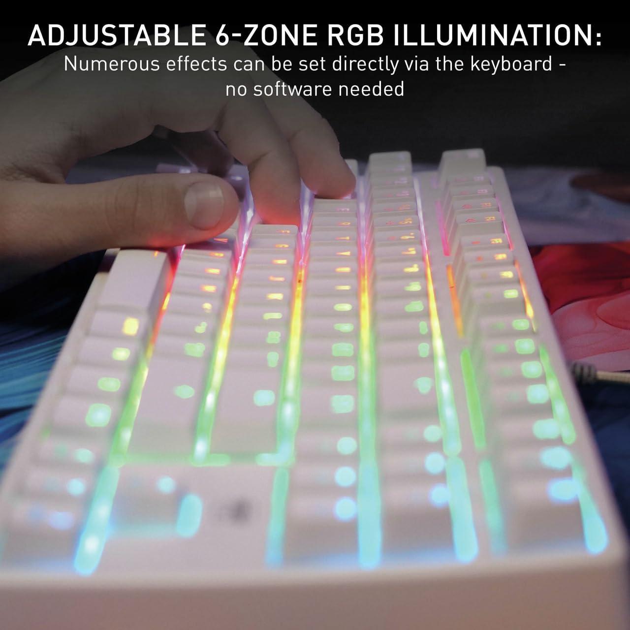 Teclado Mecánico K4V2 CHERRY XTRFY TKL RGB Iluminación
