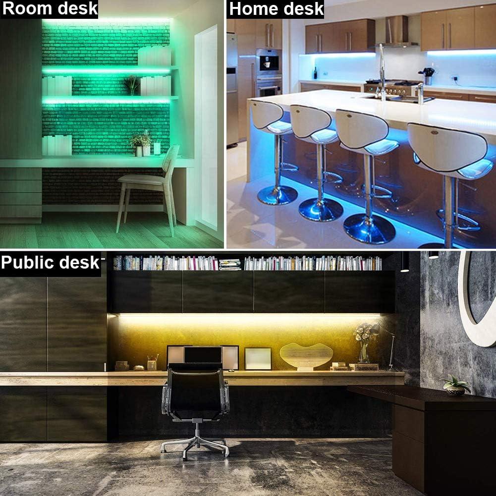 Barra de Luz LED RGB LAIFUNI 91.44cm Regulable con Control Remoto