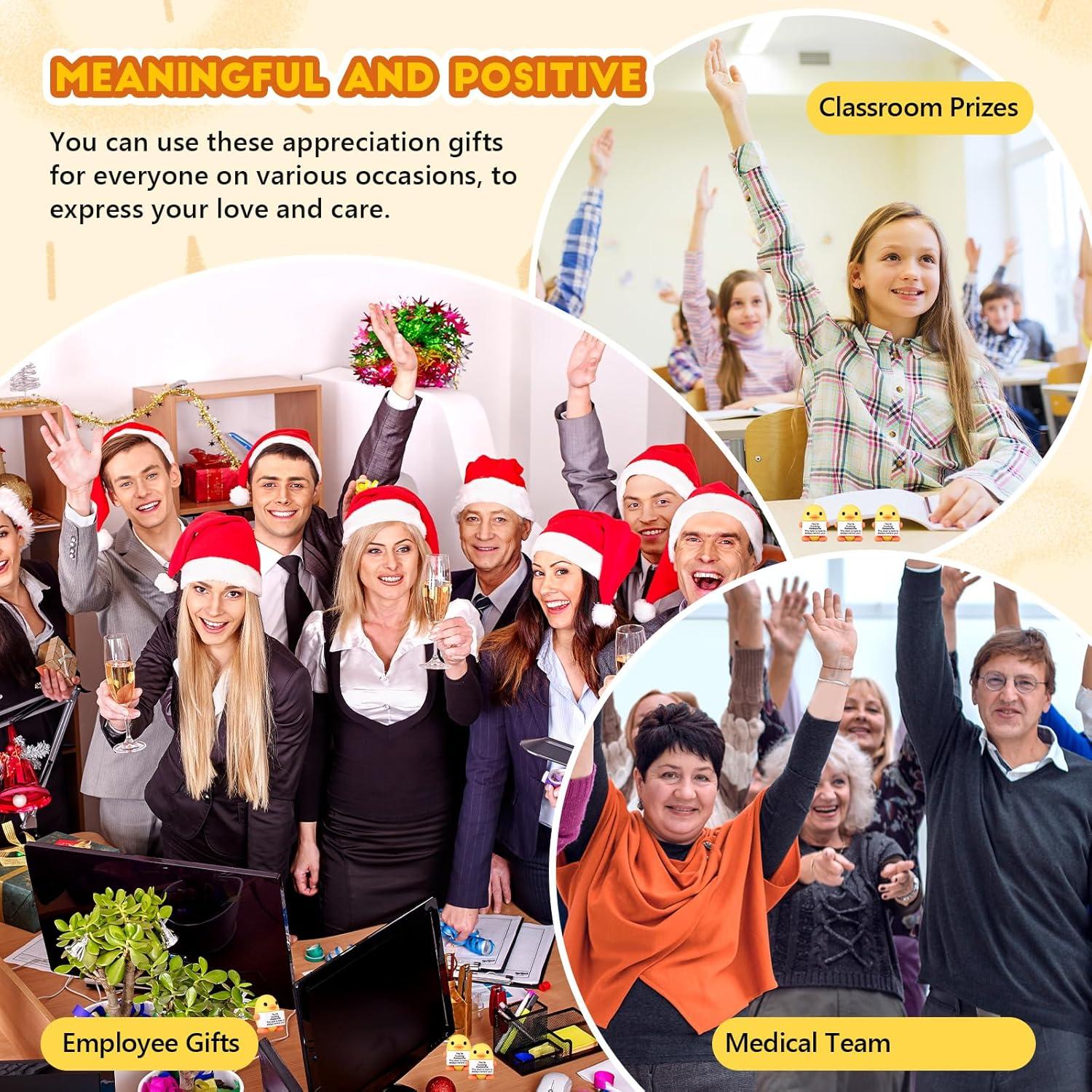 Gejoy 10 Mini Juguetes de Piedra Motivacionales de Goma