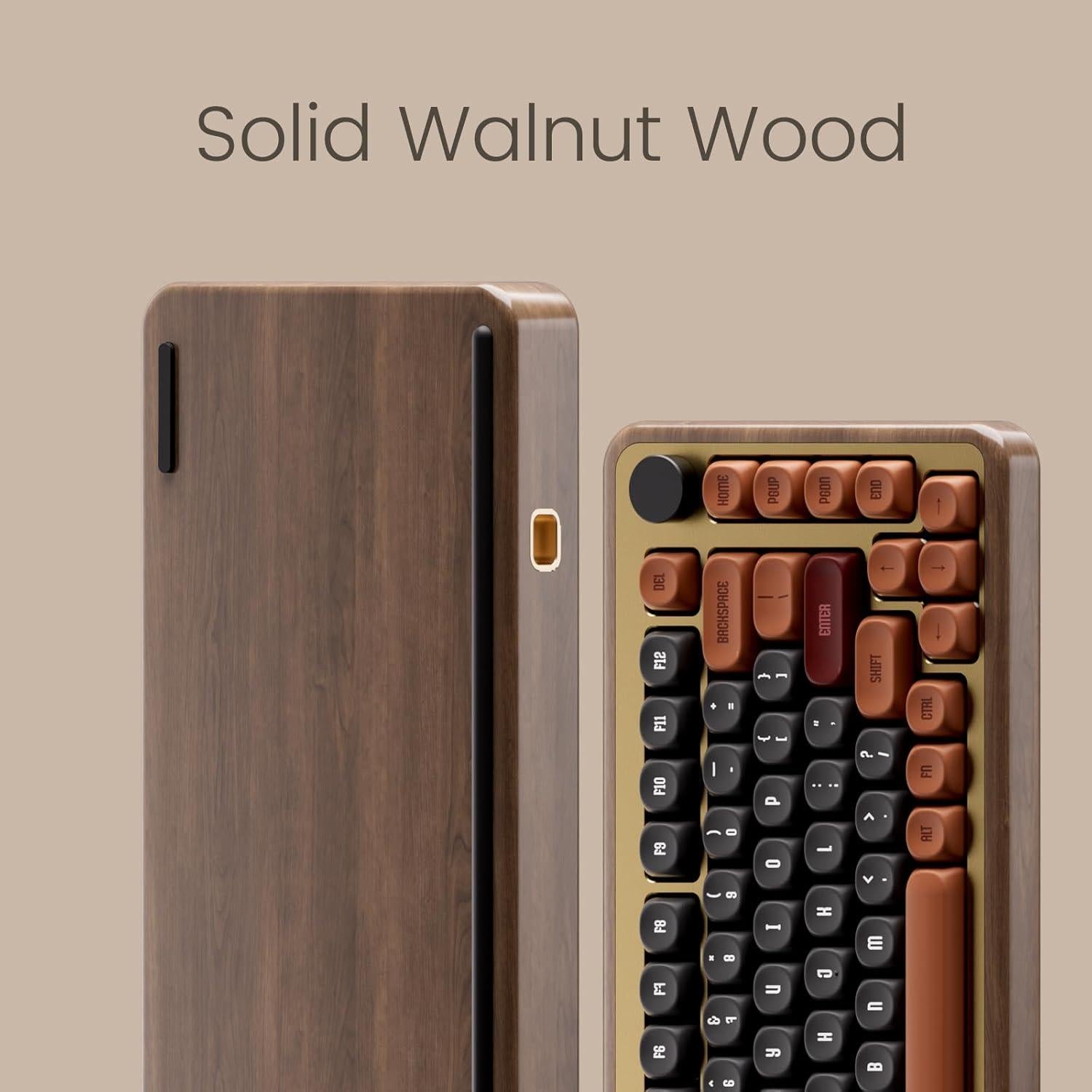 Teclado Mecánico Akko MU02 75% RGB Inalámbrico Otoño