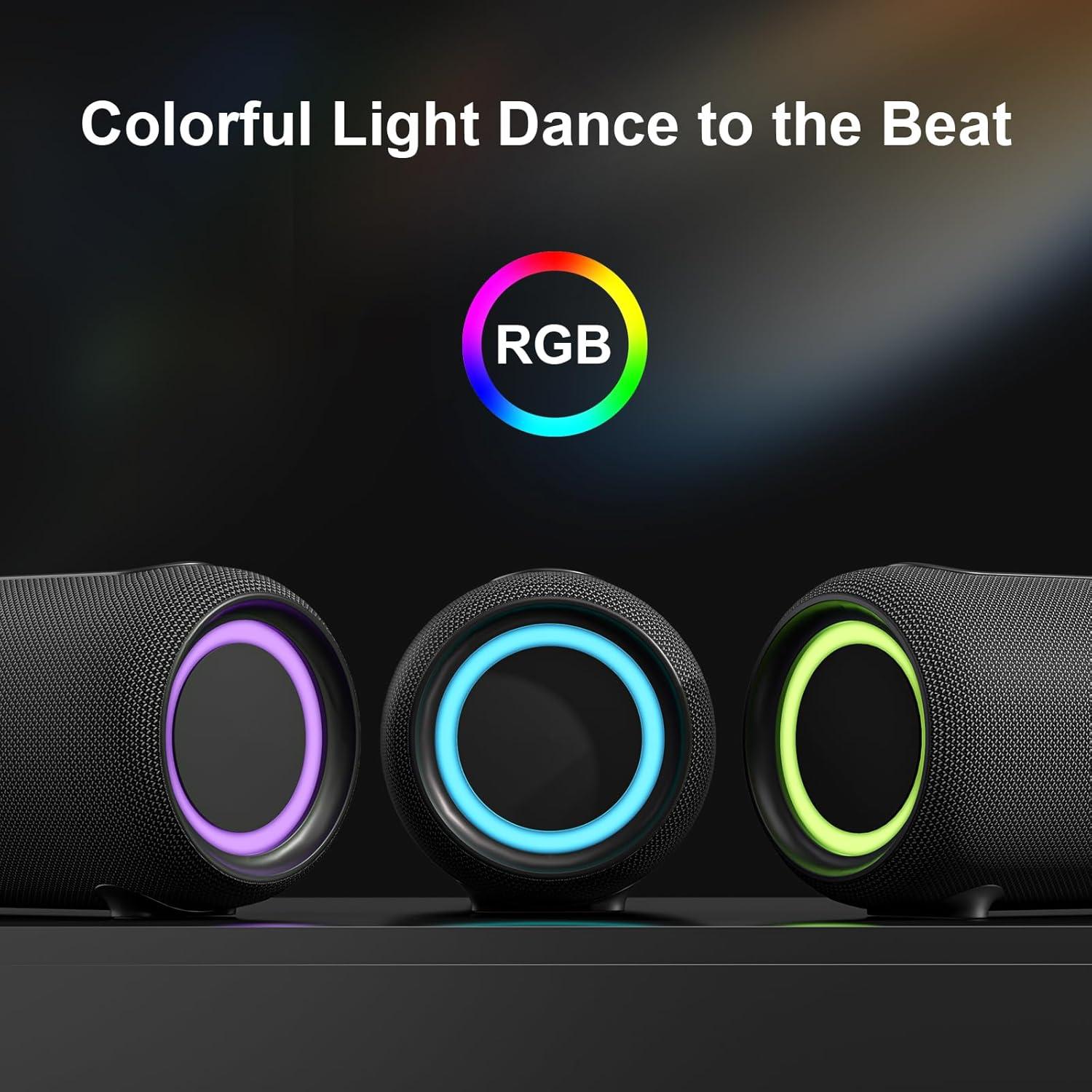 Altavoz Bluetooth Portátil Passau S223B 40W Estéreo IPX5