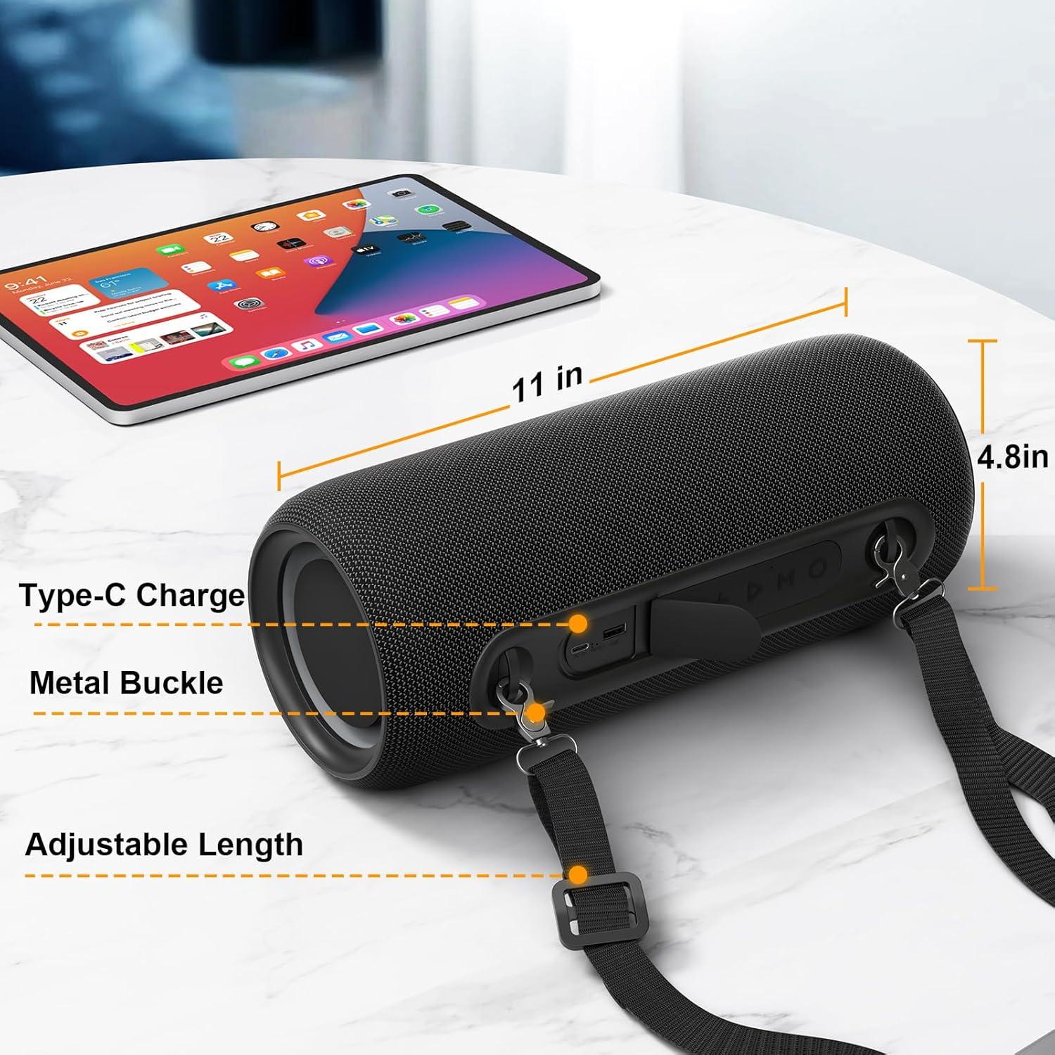 Altavoz Bluetooth Portátil Passau S223B 40W Estéreo IPX5