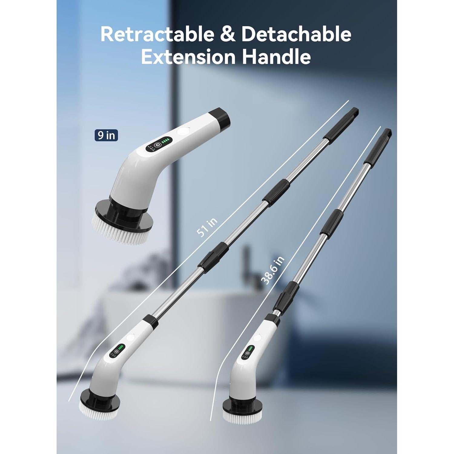 Limpiador Eléctrico de Baño Mesqool CB1001 - 120 Min Uso