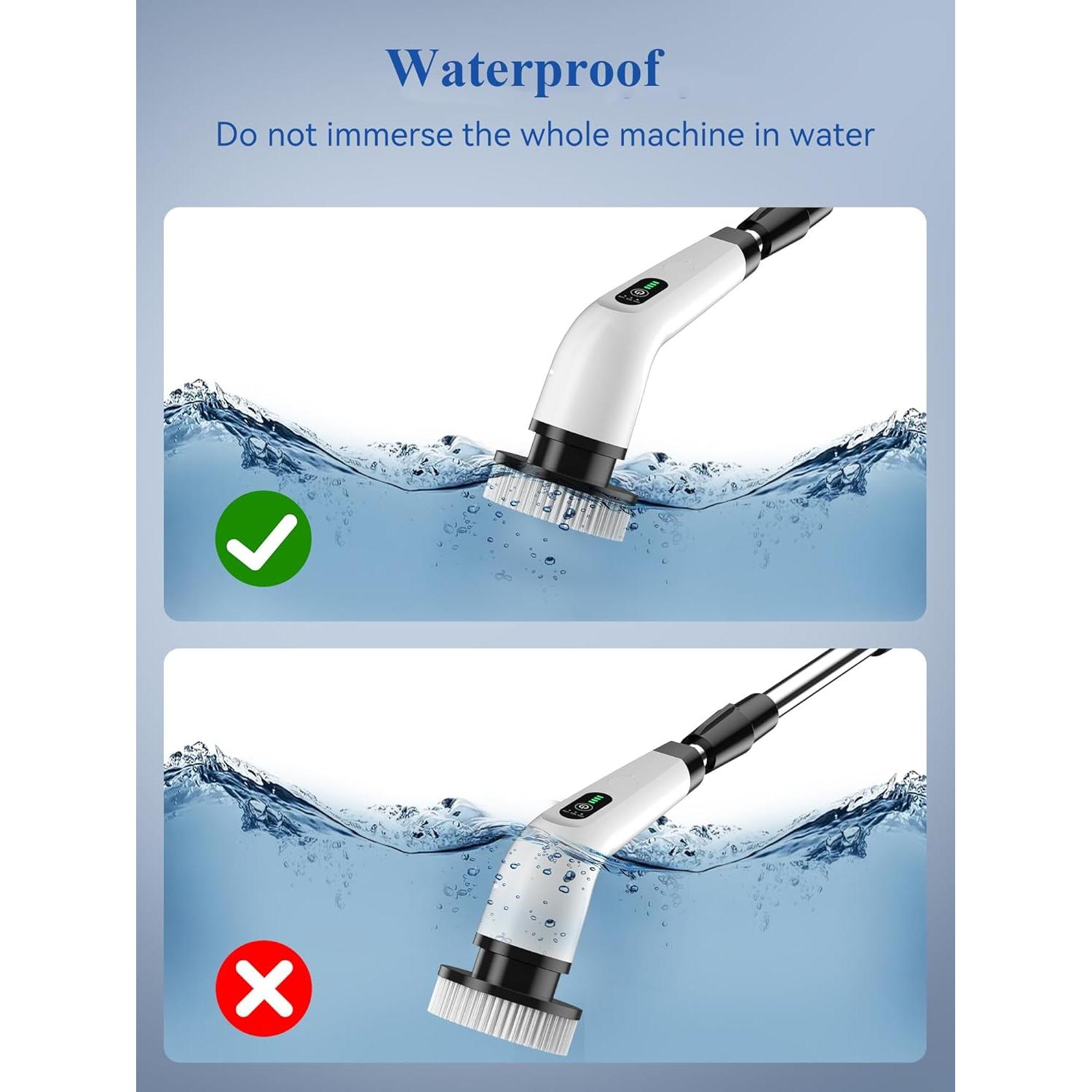 Limpiador Eléctrico de Baño Mesqool CB1001 - 120 Min Uso