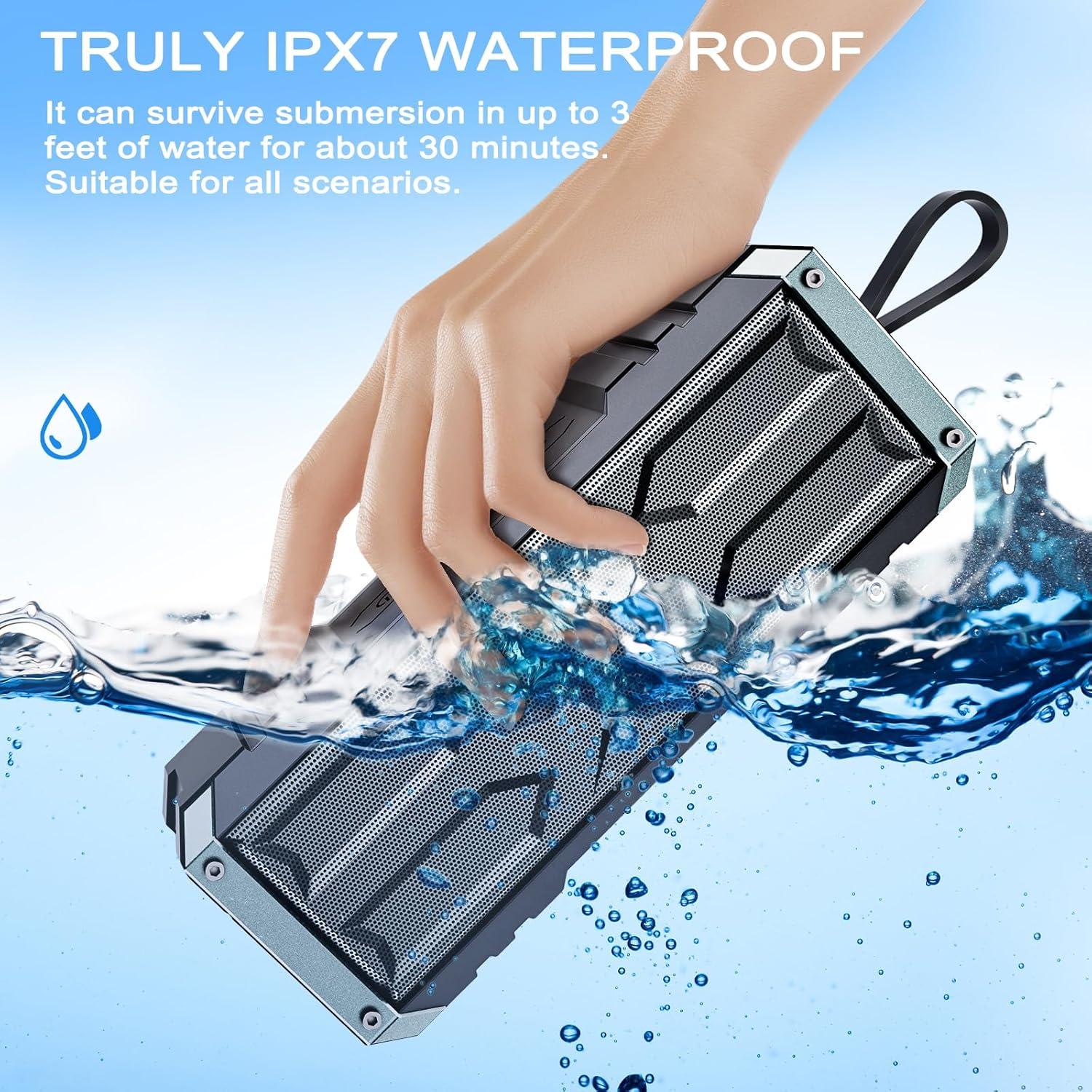 Altavoz Bluetooth Portátil Comiso C28N 20W Impermeable IPX7