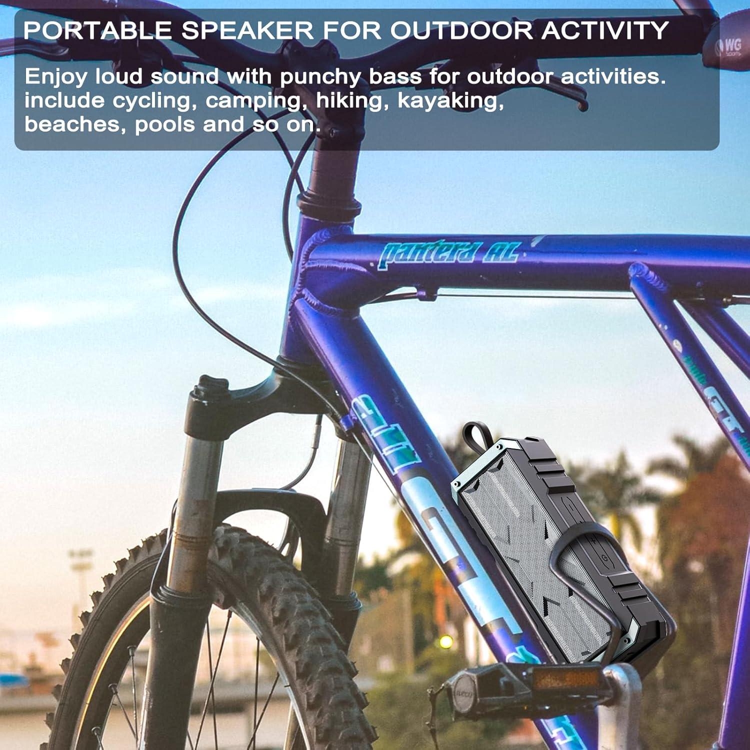 Altavoz Bluetooth Portátil Comiso C28N 20W Impermeable IPX7