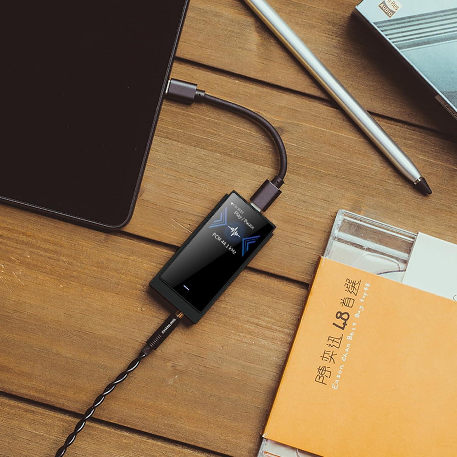 Amplificador de Auriculares SHANLING UA6, DAC USB Portátil 768kHz