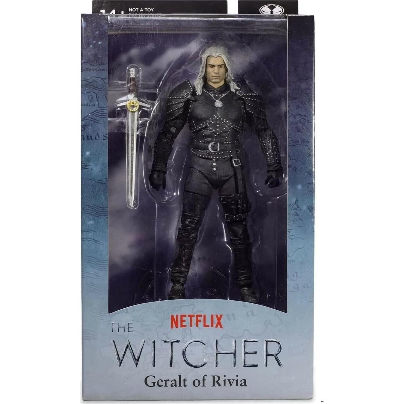Figura de acción McFarlane The Witcher Geralt 17.78 cm