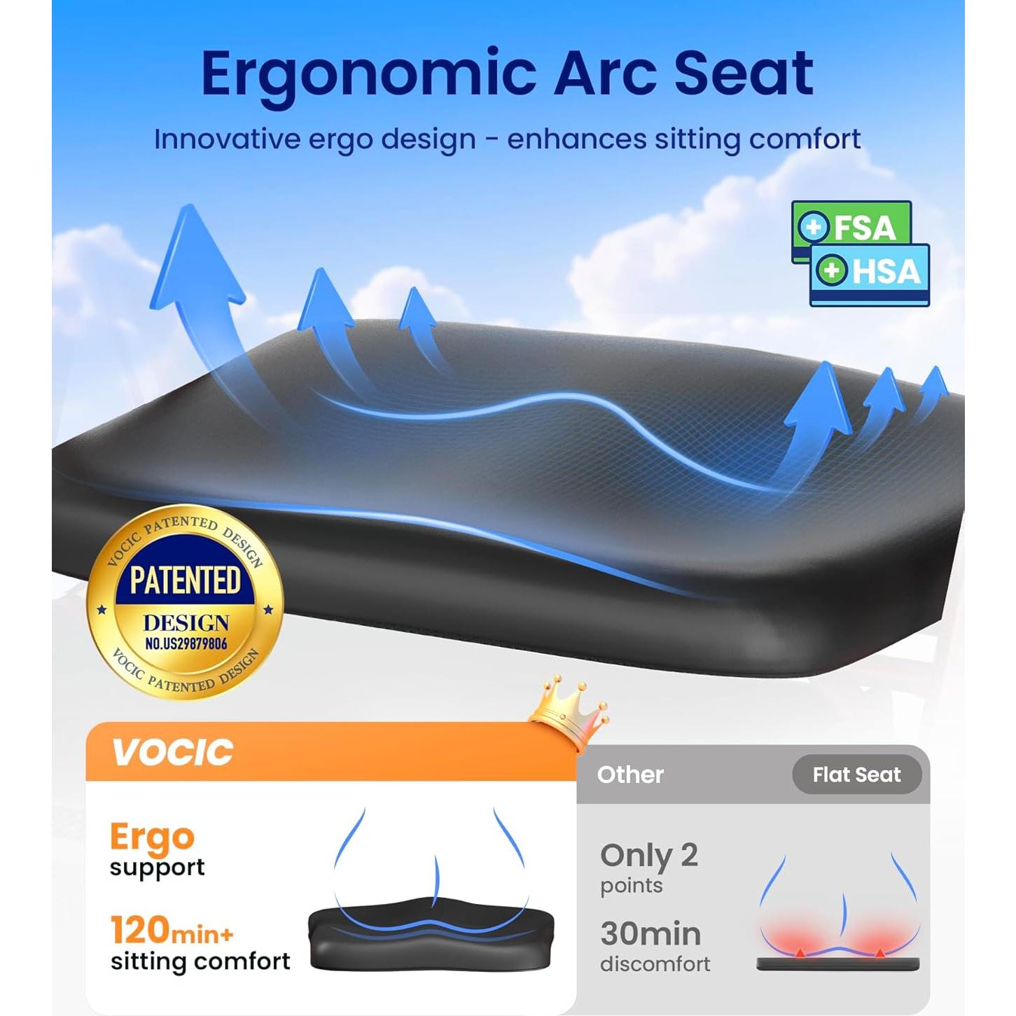 Caminador VOCIC Z21 para adultos mayores con asiento 158.8kg