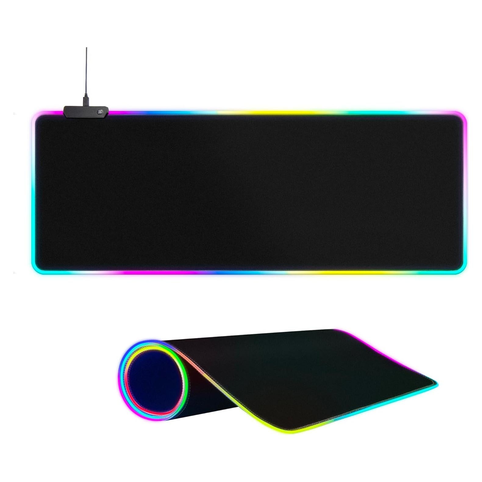Alfombrilla Gaming RGB FULLPAD 80x30cm Antideslizante