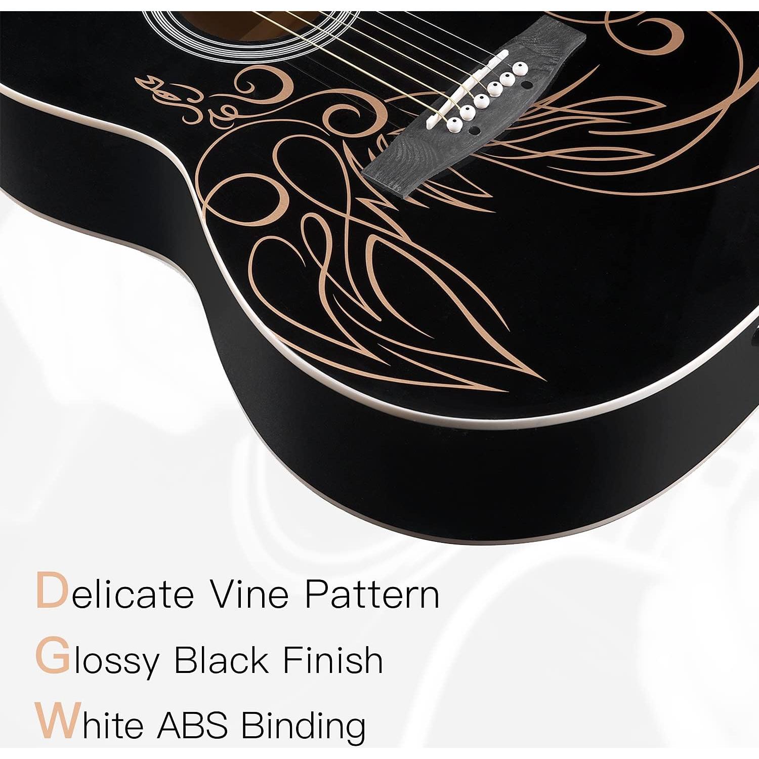 Guitarra Acústica WINZZ AF227A 39" Vínculo Delicado Kit