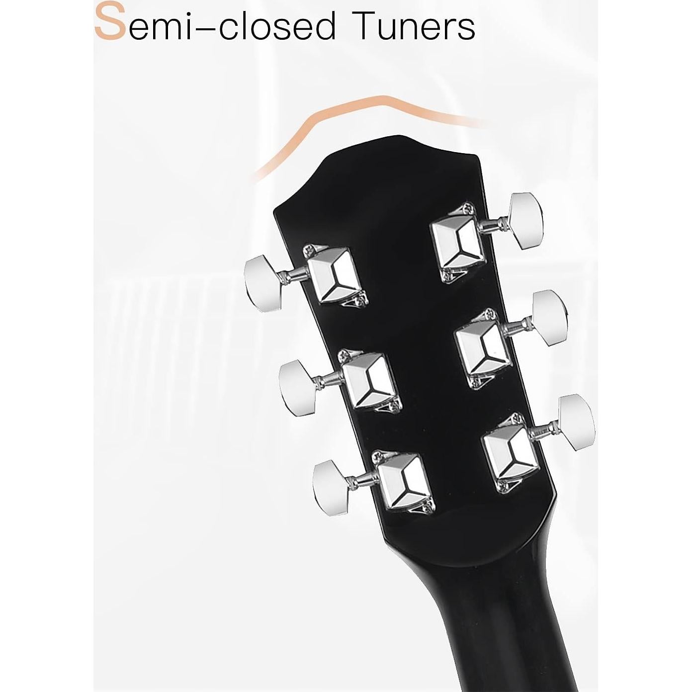 Guitarra Acústica WINZZ AF227A 39" Vínculo Delicado Kit