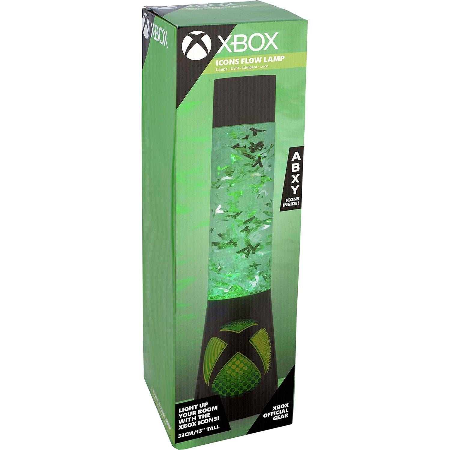 Lámpara de Flujo Paladone Xbox 33 cm Verde LED Inalámbrica
