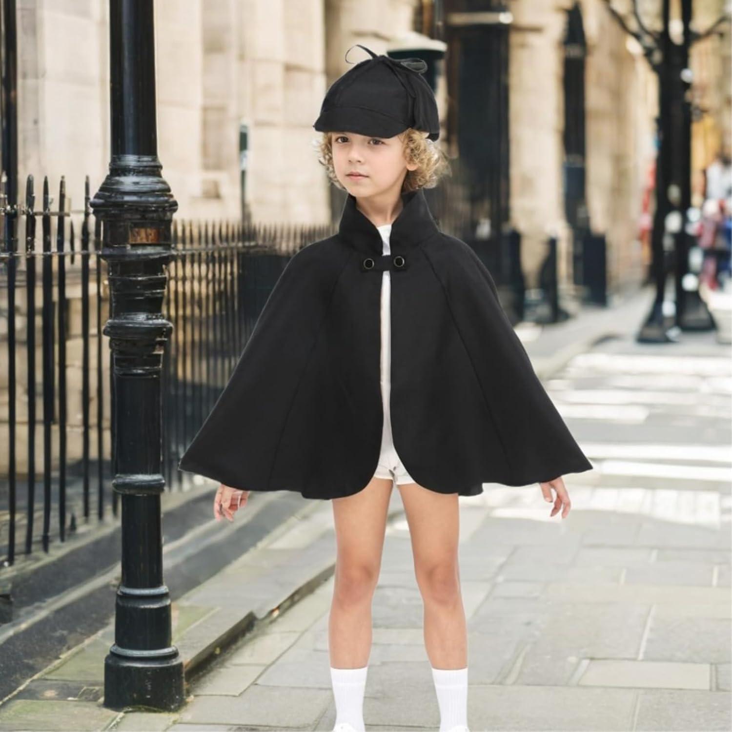 Conjunto de Disfraz de Detective TOONRAIN para Niños 6 Pcs