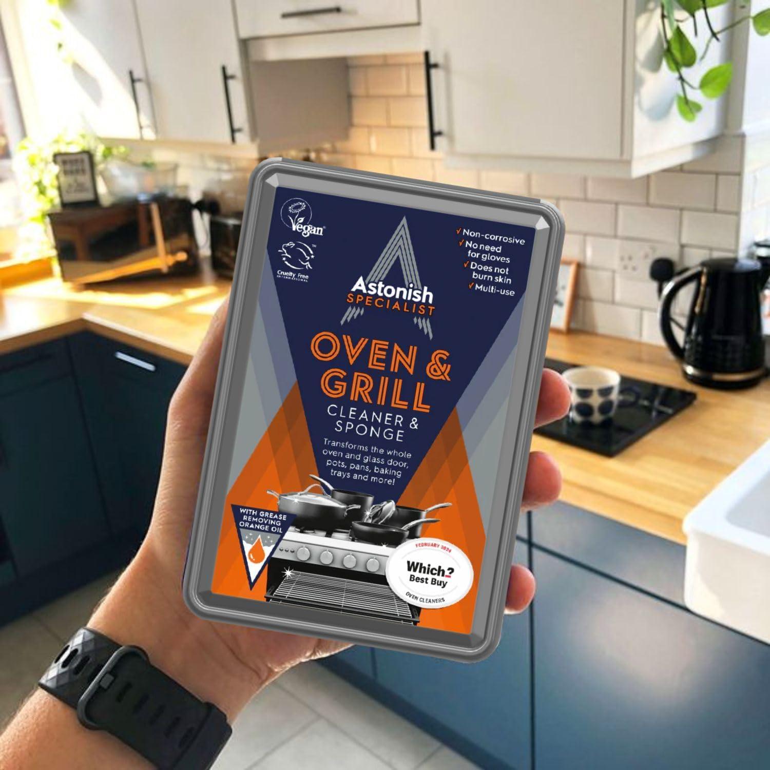 Limpiador Desengrasante Astonish Specialist 250g - Pasta con Aceite de Naranja