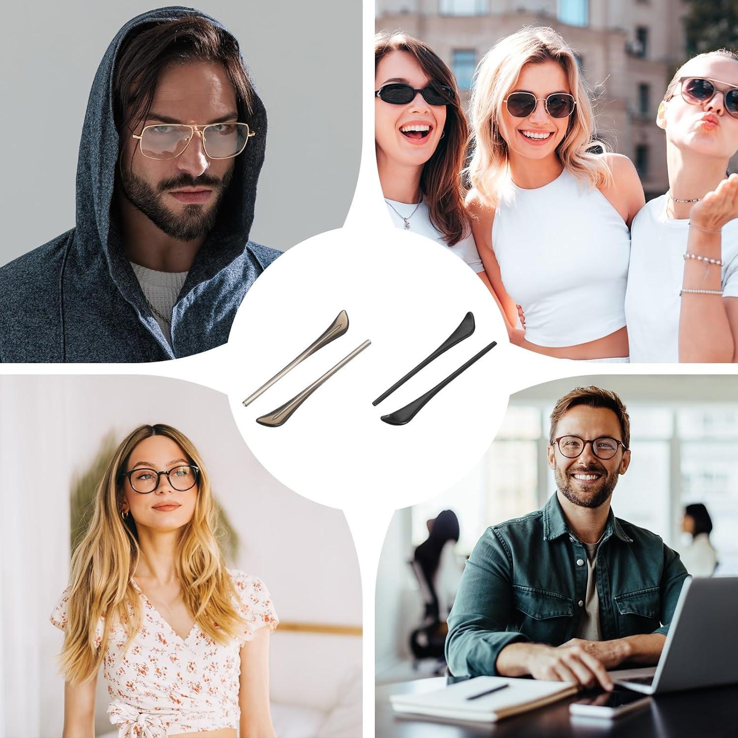 Templos de Reemplazo PATIKIL para Gafas Antideslizantes 6 Pares