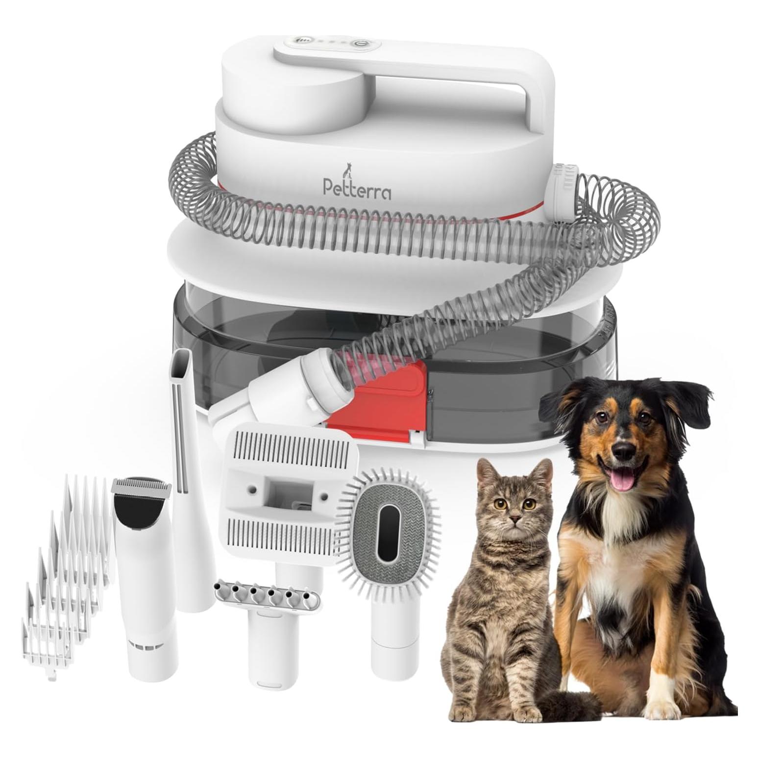 Kit de Aseo 3 en 1 Pet Terra - Secador, Aspiradora y Cortadora