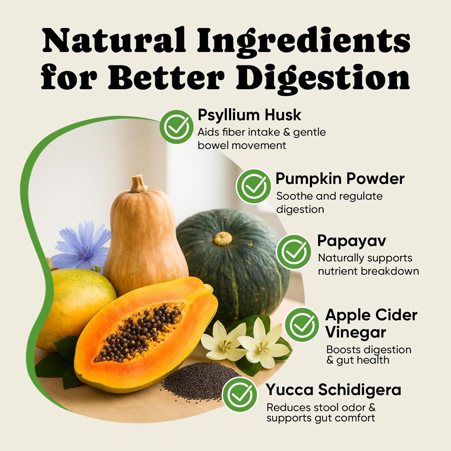 Probioticos para Perros BuddyCheer 180 Masticables Salud Intestinal