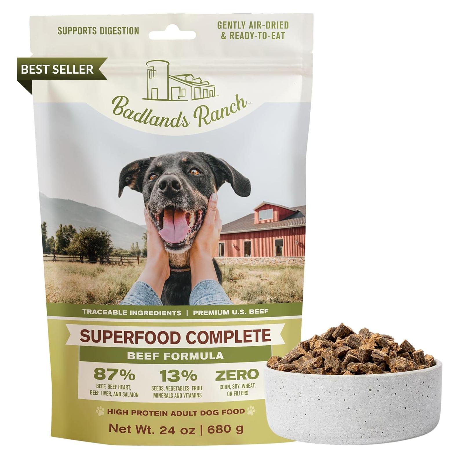 Comida para Perros Adultos Badlands Ranch 680g Superfood Res