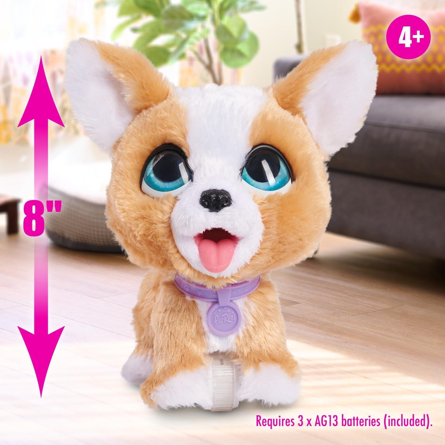 Juguete Interactivo FurReal Poop-A-Lots Corgi 20 cm con Correa