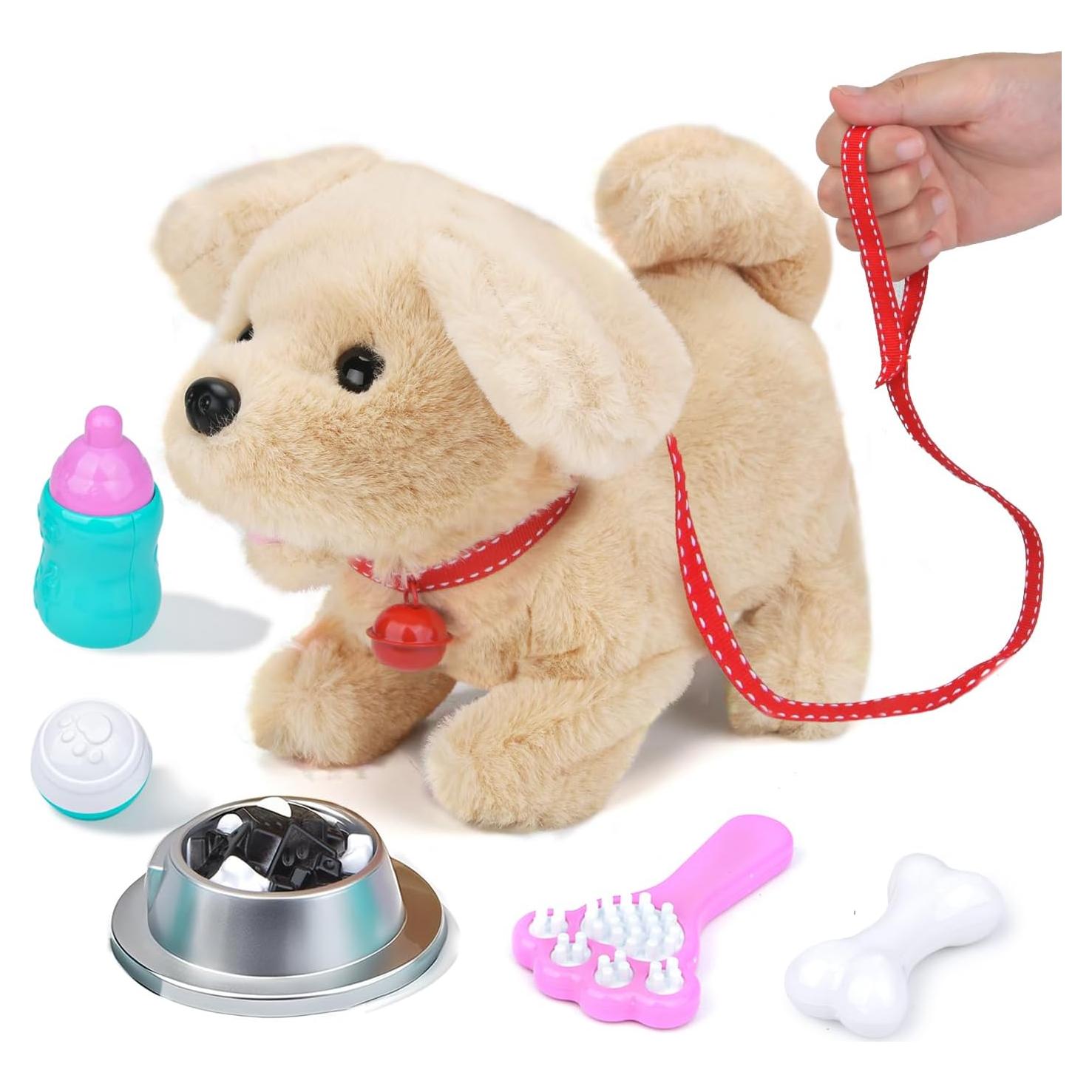 Juguete de Peluche Interactivo Fegalop Golden Retriever 280g