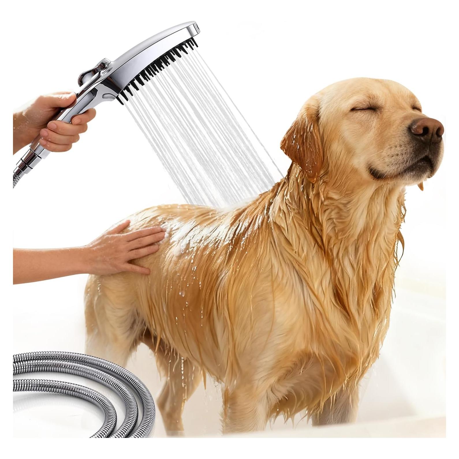 G-Promise Pulverizador de Ducha para Perros 3 Modos 2.54m