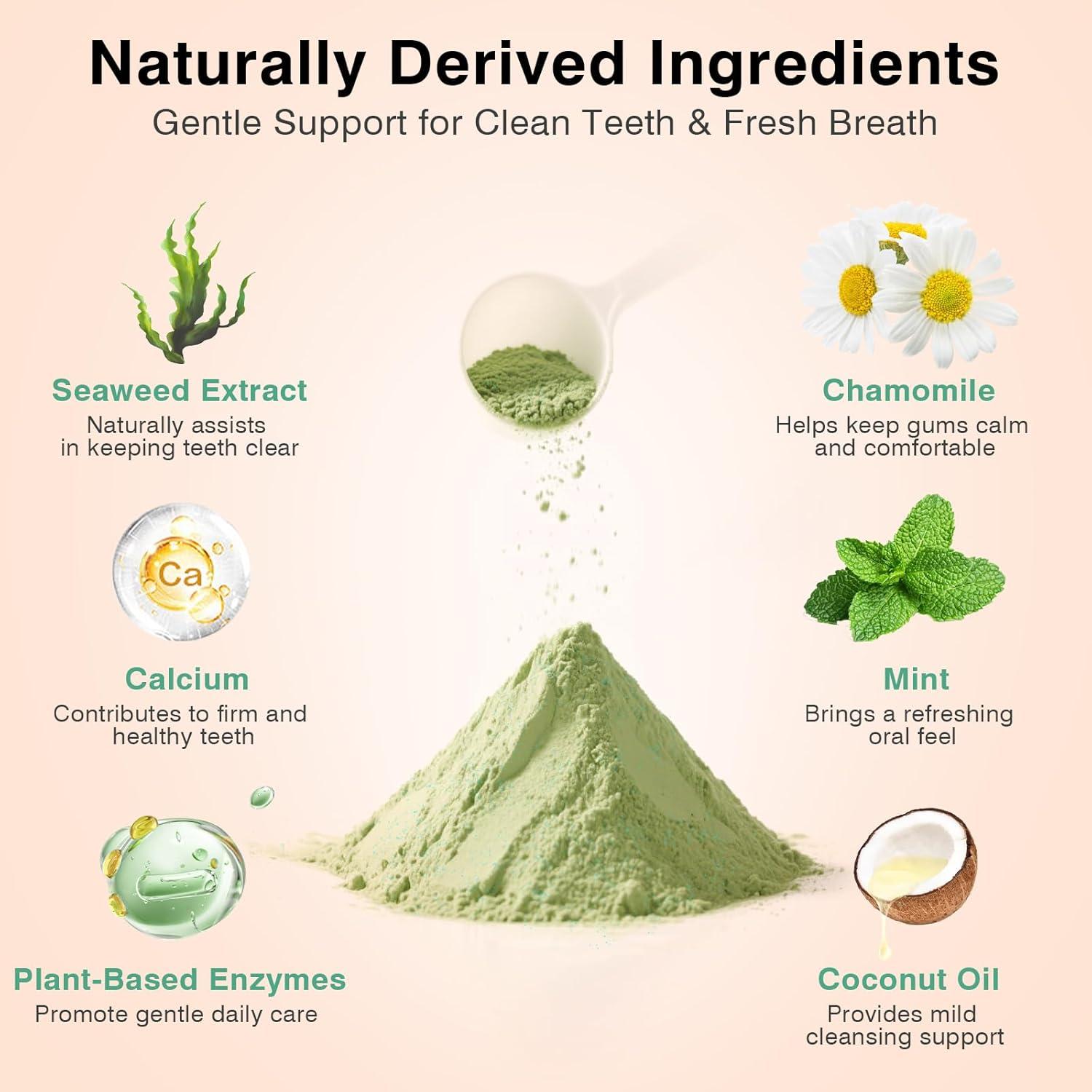 Polvo Dental Natural Koite 100g - Cuidado Oral para Perros y Gatos