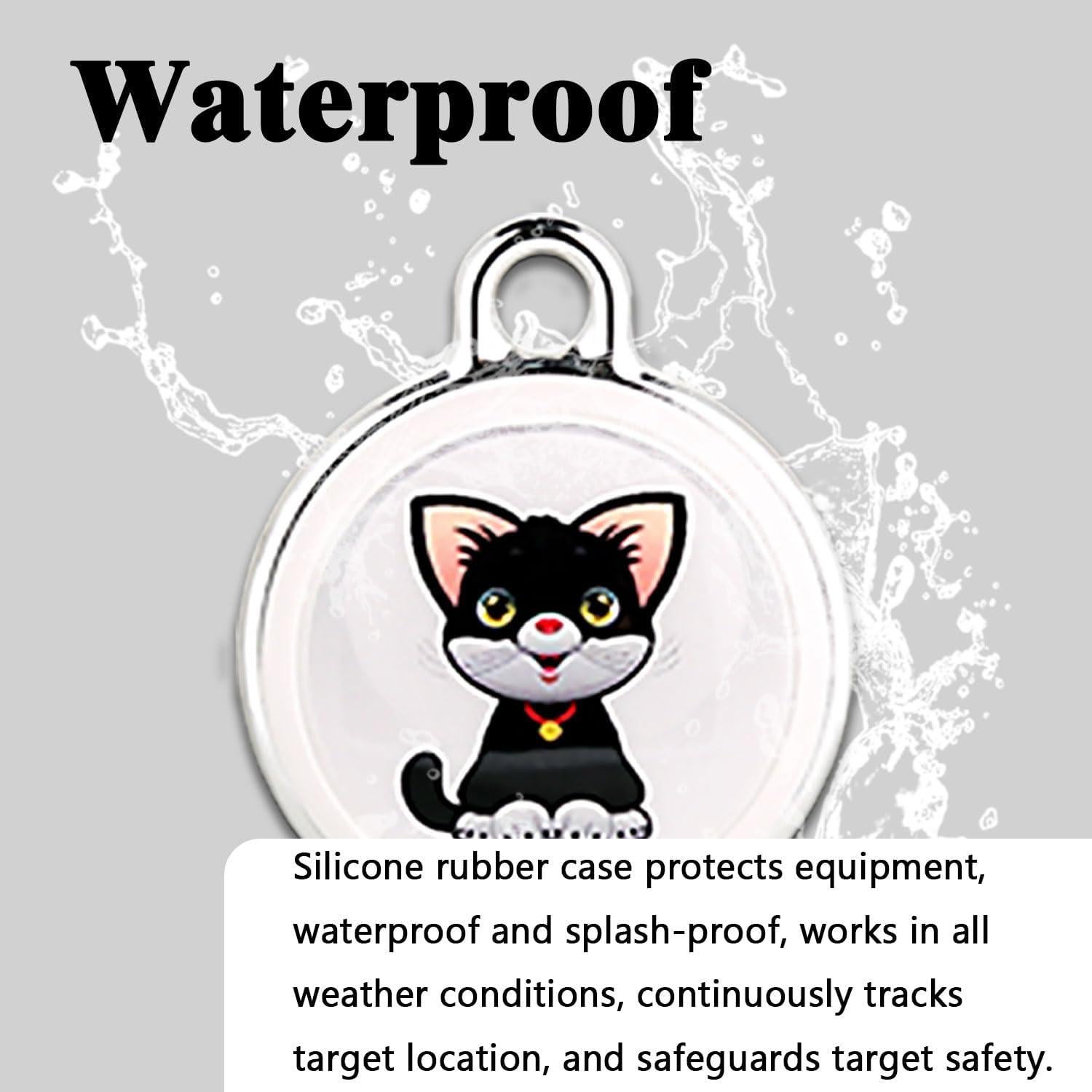 Rastreador GPS para mascotas VKAFW, impermeable, 365 días batería