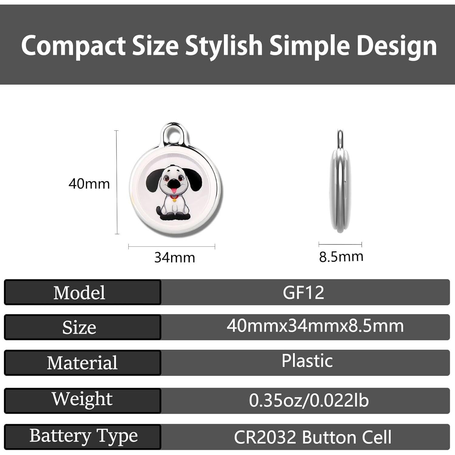 Rastreador GPS IOYDC GF11 Compacto Sin SIM - Localizador Portátil