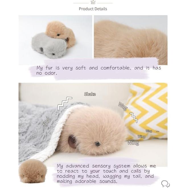 Compañero de Peluche Interactivo Cupboo AI - Robot Antiestrés