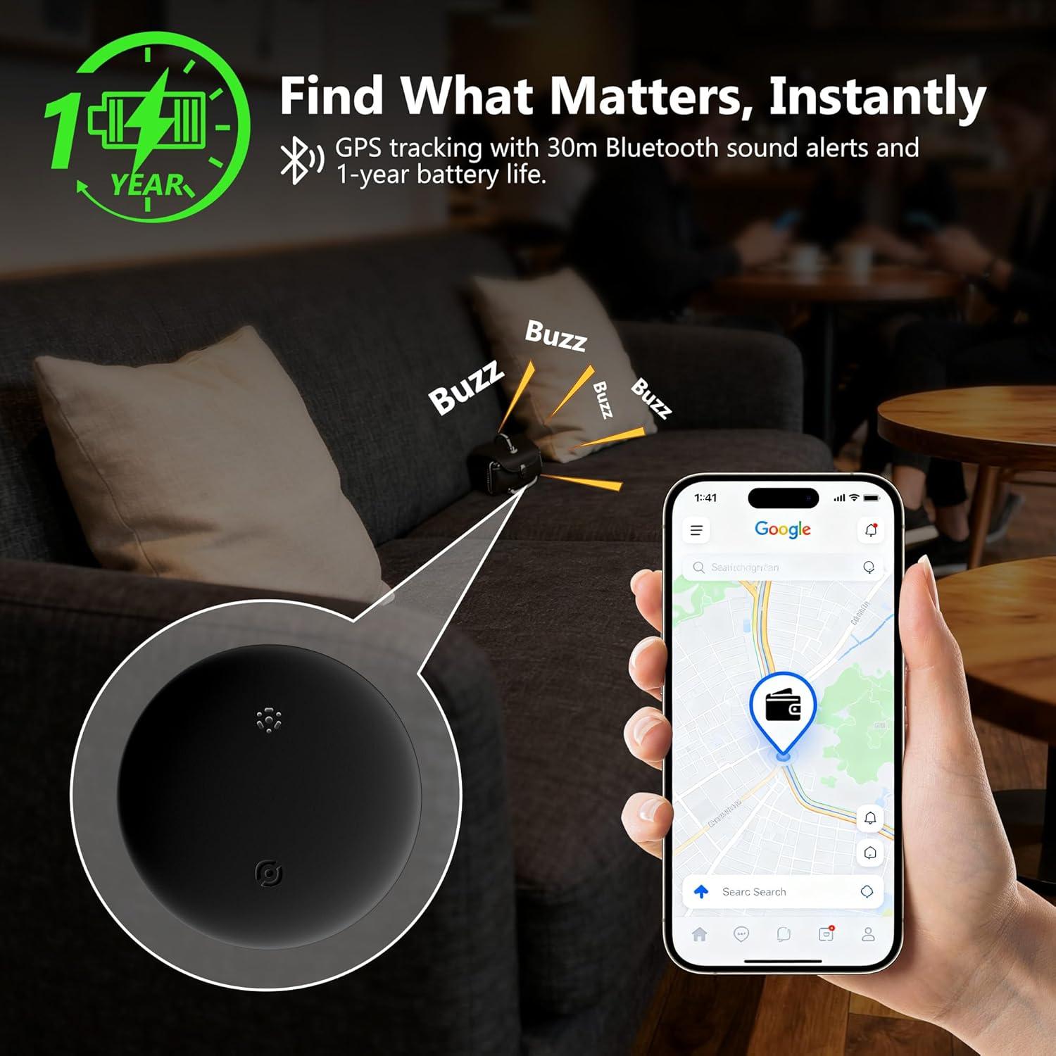 Mini Rastreador GPS QikFas para Vehículos y Mascotas - Sin Cuota Mensual