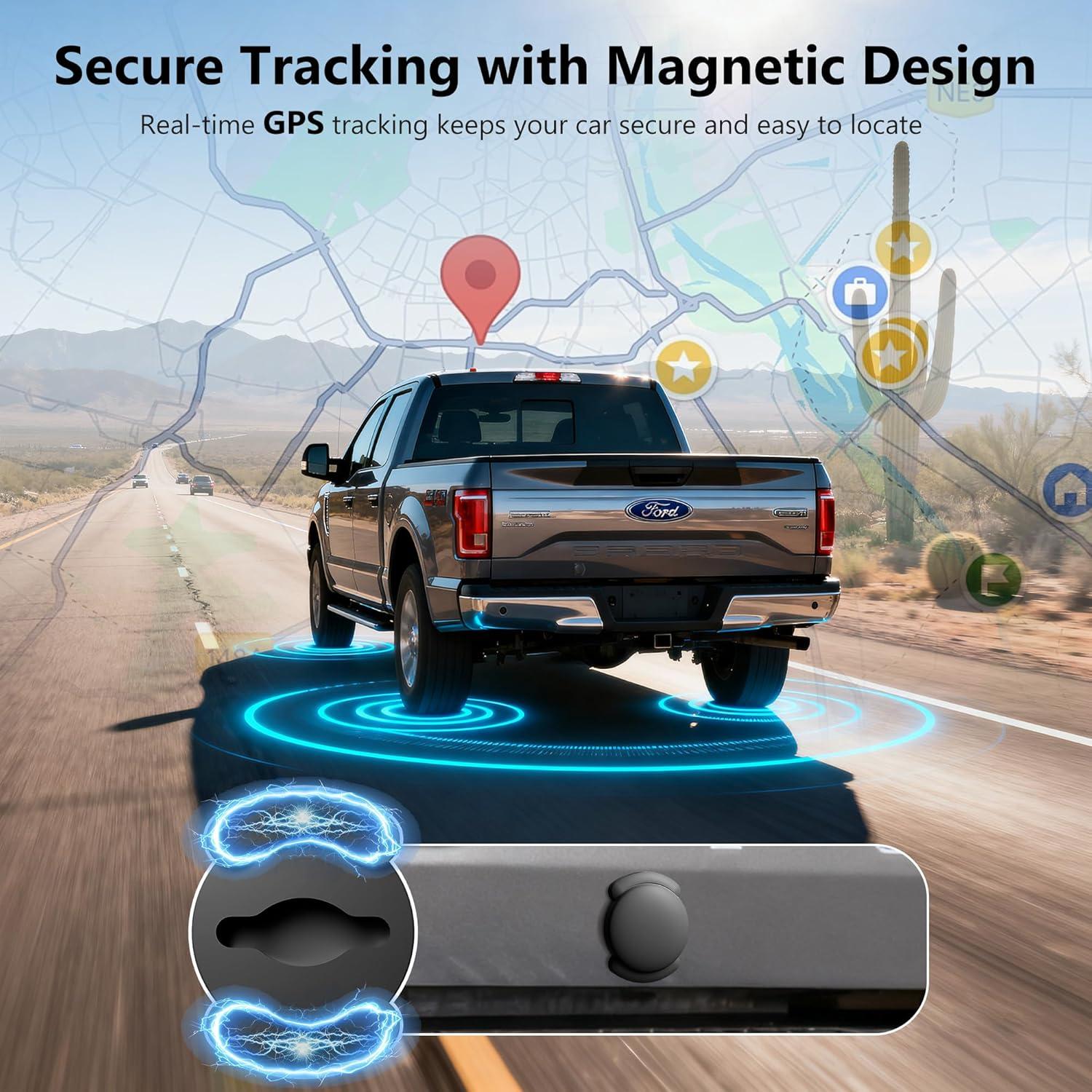 Mini Rastreador GPS QikFas para Vehículos y Mascotas - Sin Cuota Mensual