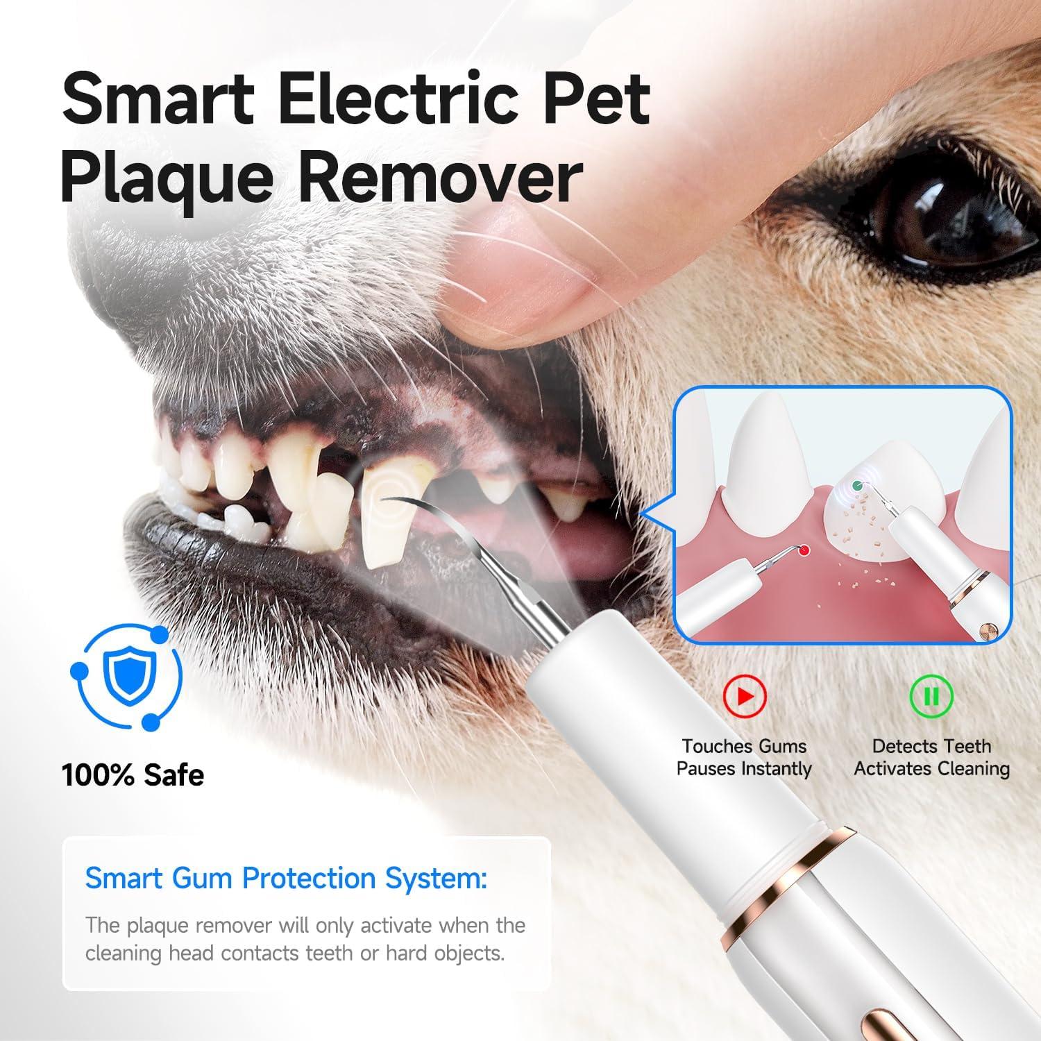 Kit de Limpieza Dental Ultrasónico CURVY MOON T5 para Perros