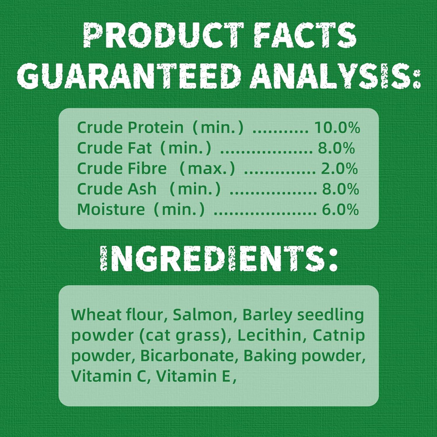 Golosinas para Gatos Solo Prueba 380g Salmón y Hierba Gatera