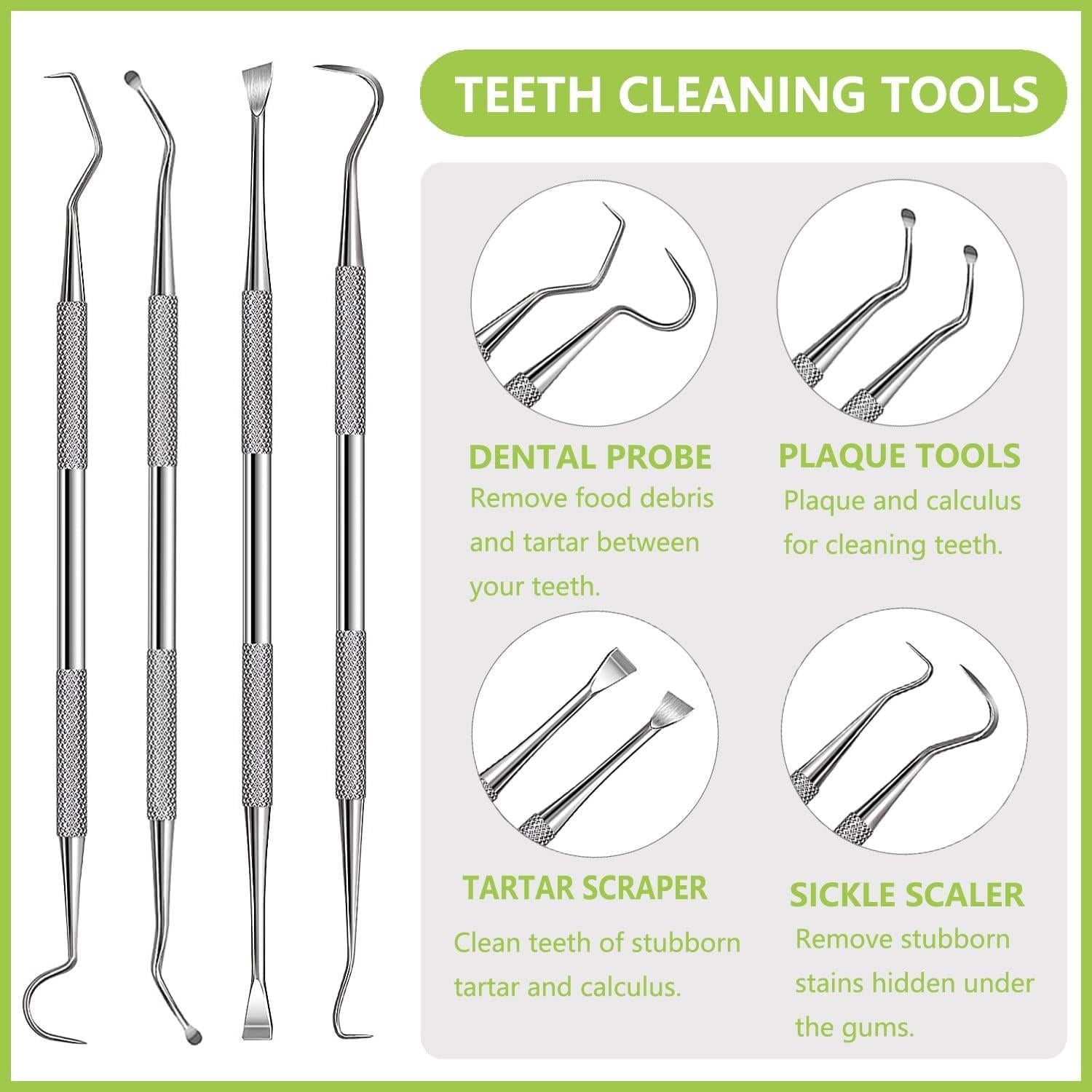 Kit de herramientas dentales para mascotas PARYUNGR 8 piezas