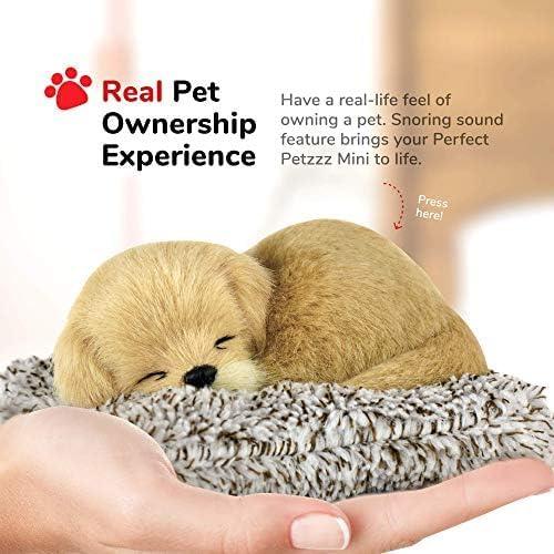 Mini Golden Retriever Interactivo Perfect Petzzz - Juguete Realista