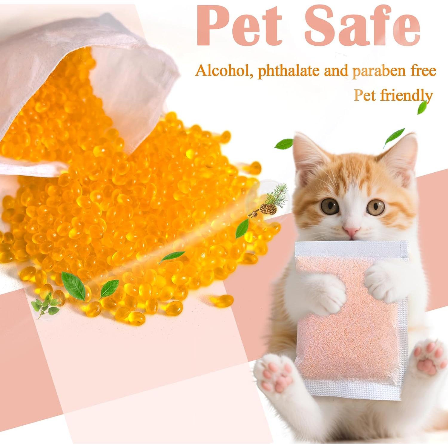 Recargas Desodorante para Caja de Arena de Gato NewKe - 6 Paquetes