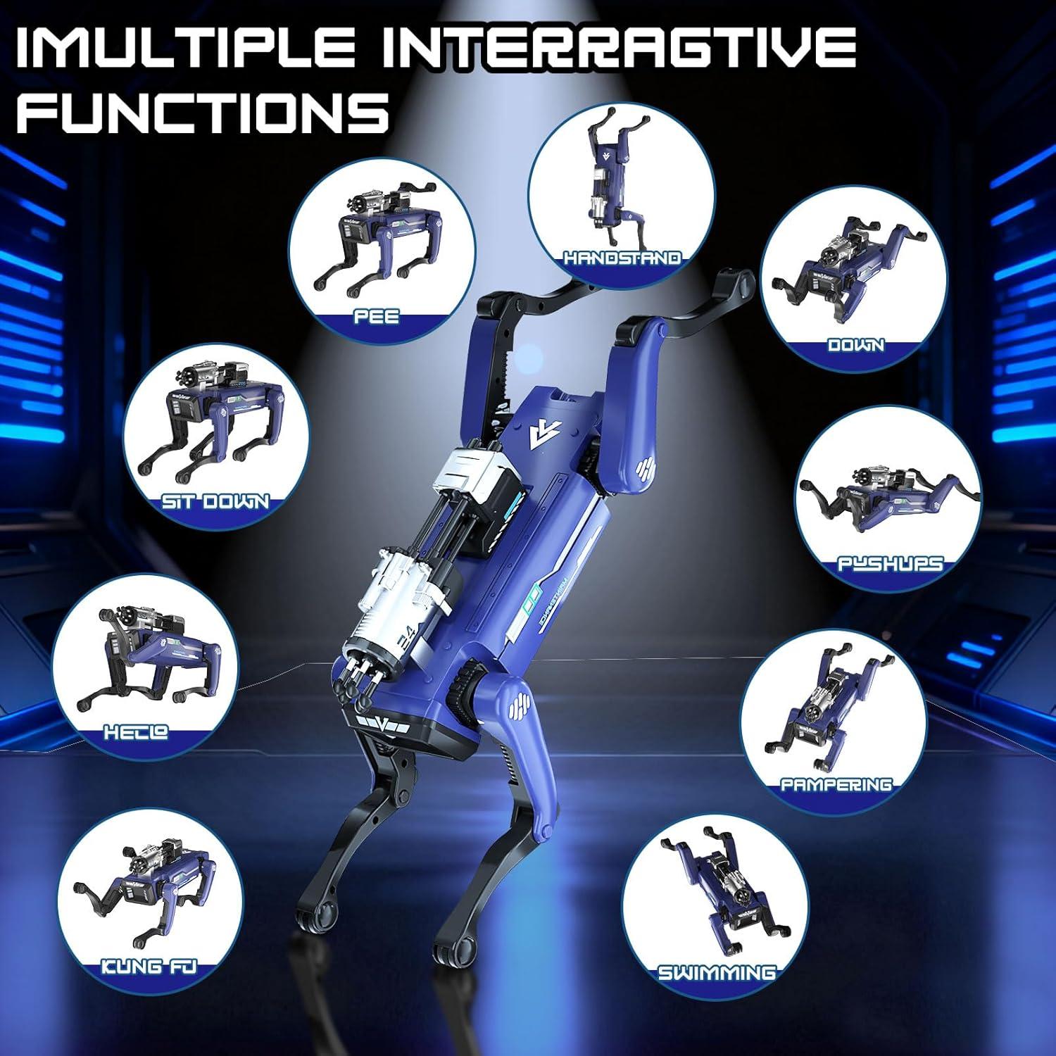 Juguete Interactivo Perro Robot Control Remoto Skyline 1.25kg