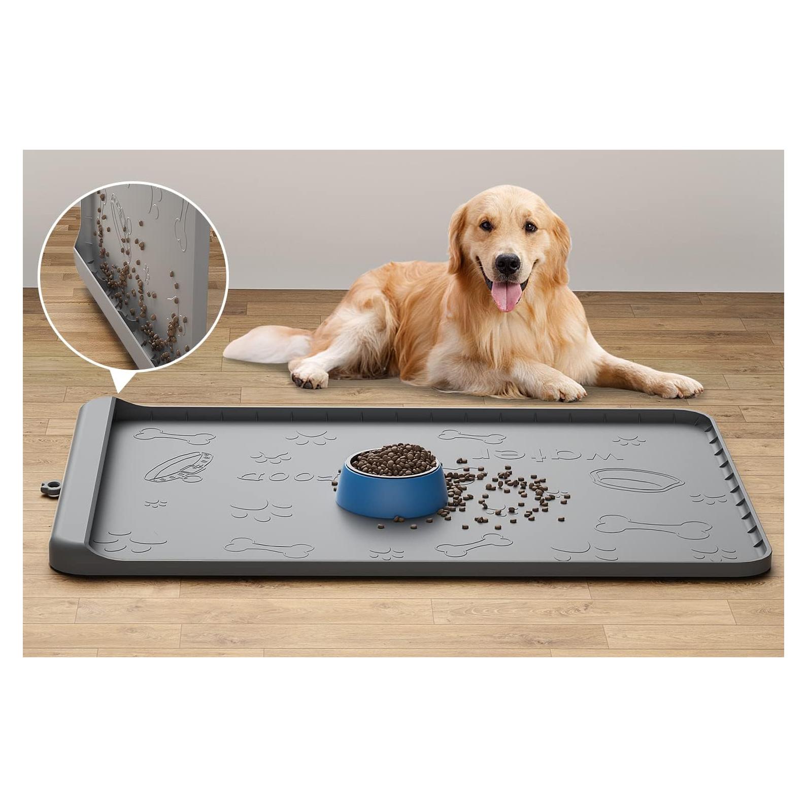 Alfombrilla de Silicona para Comida de Perro Carry360 91x61cm