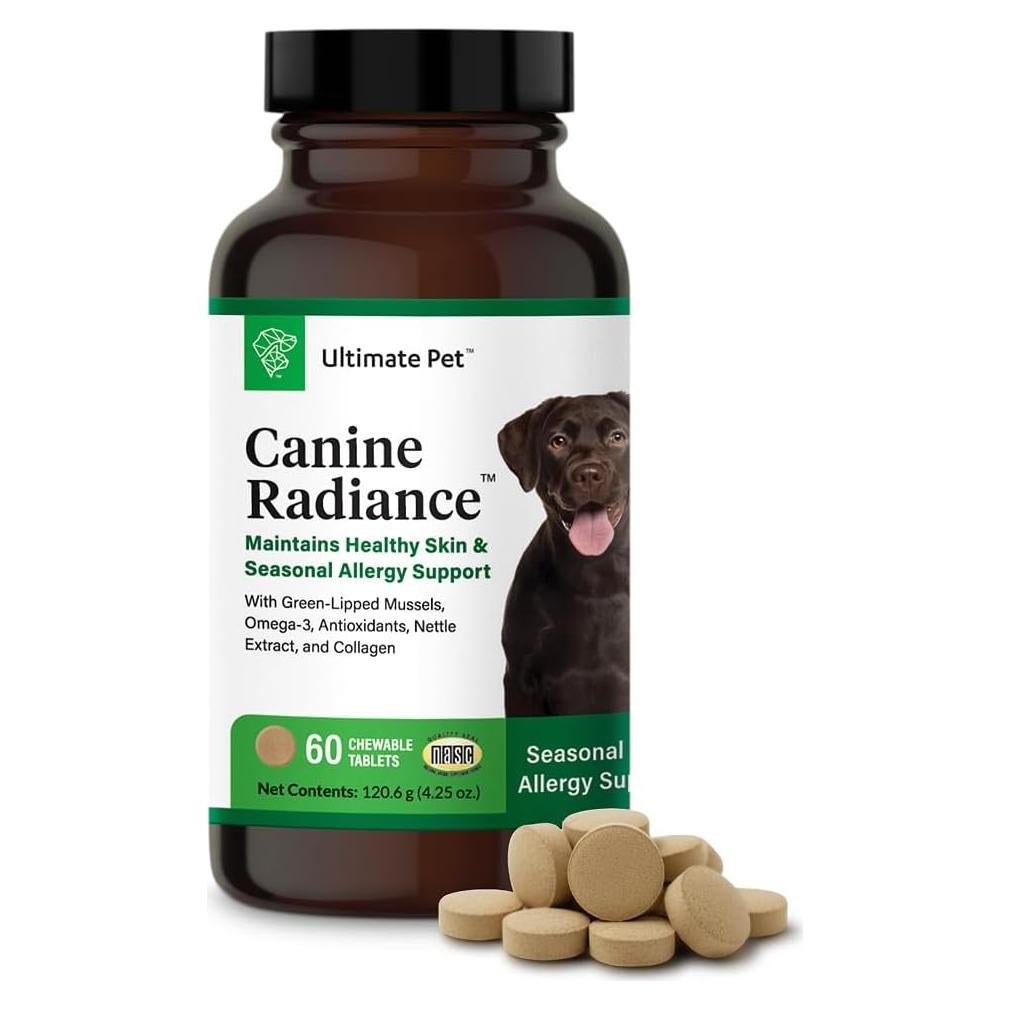 Suplemento Antialérgico para Perros Radiance Canina - 60 Tabletas